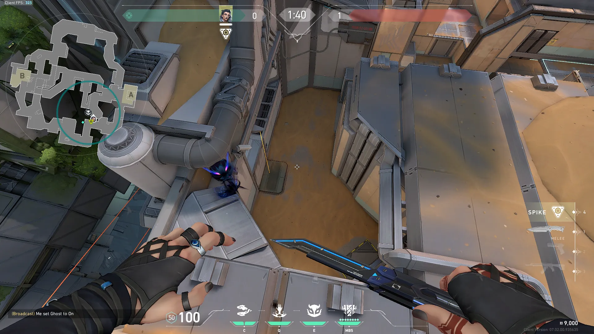 Fade Haunt on Fracture Attack Site A — step 5 of 5: Result