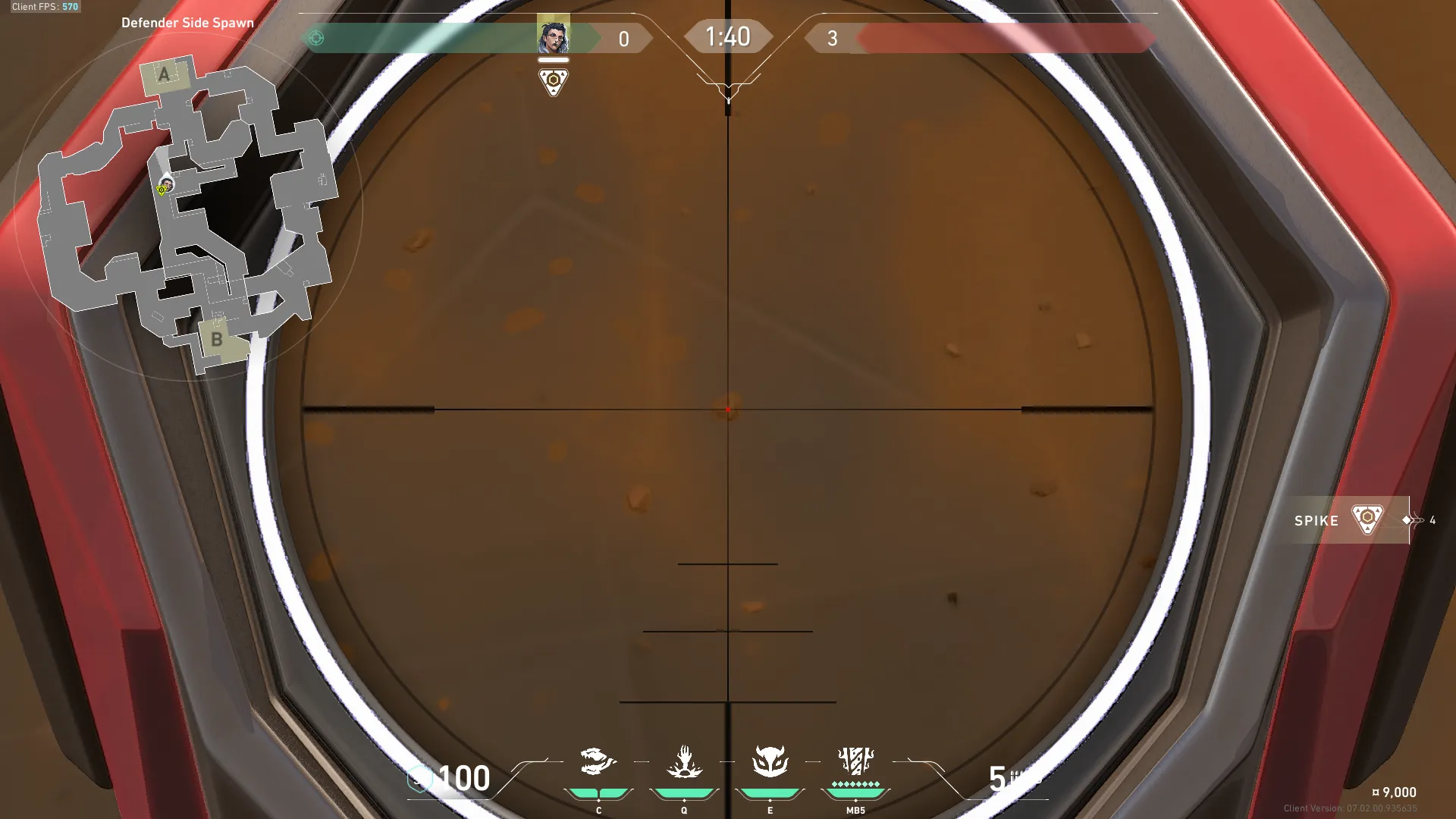 Fade Haunt on Fracture Defense Site A — step 2 of 8: Aim — line up the shot
