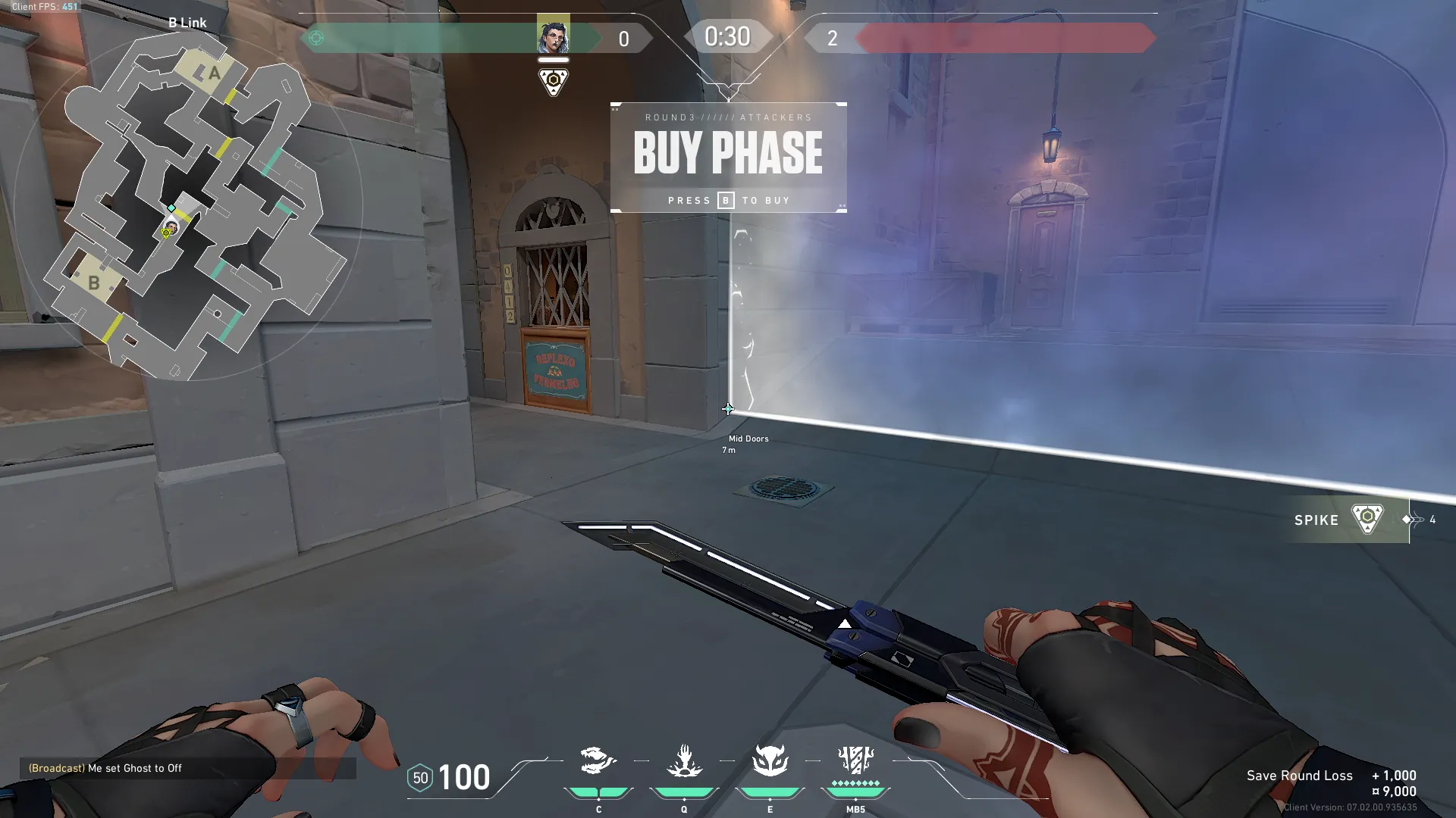 Fade Haunt on Pearl Defense Mid — step 1 of 4: Position — where to stand