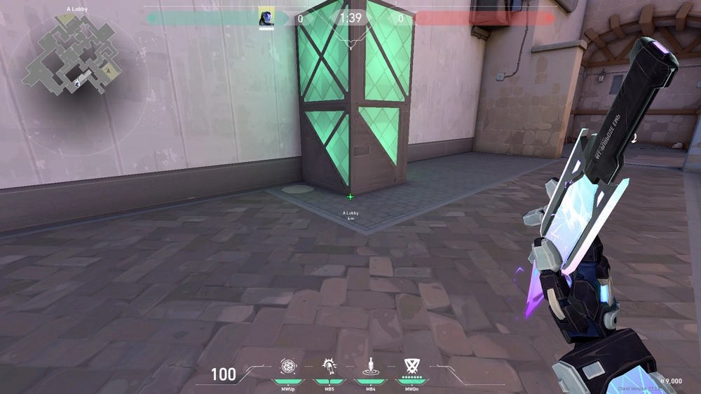 KAY/O Zero_Point on Ascent Attack Site A — step 1 of 3: Position — where to stand