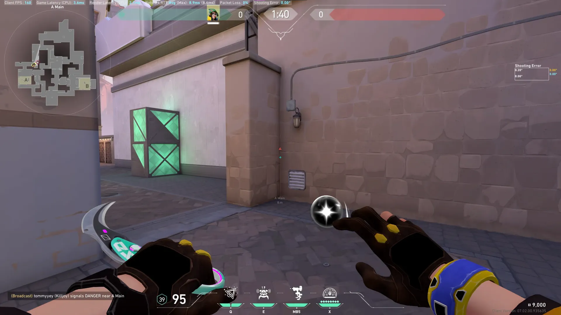 Killjoy Nanoswarm on Ascent Attack Site A — step 1 of 4: Position — where to stand