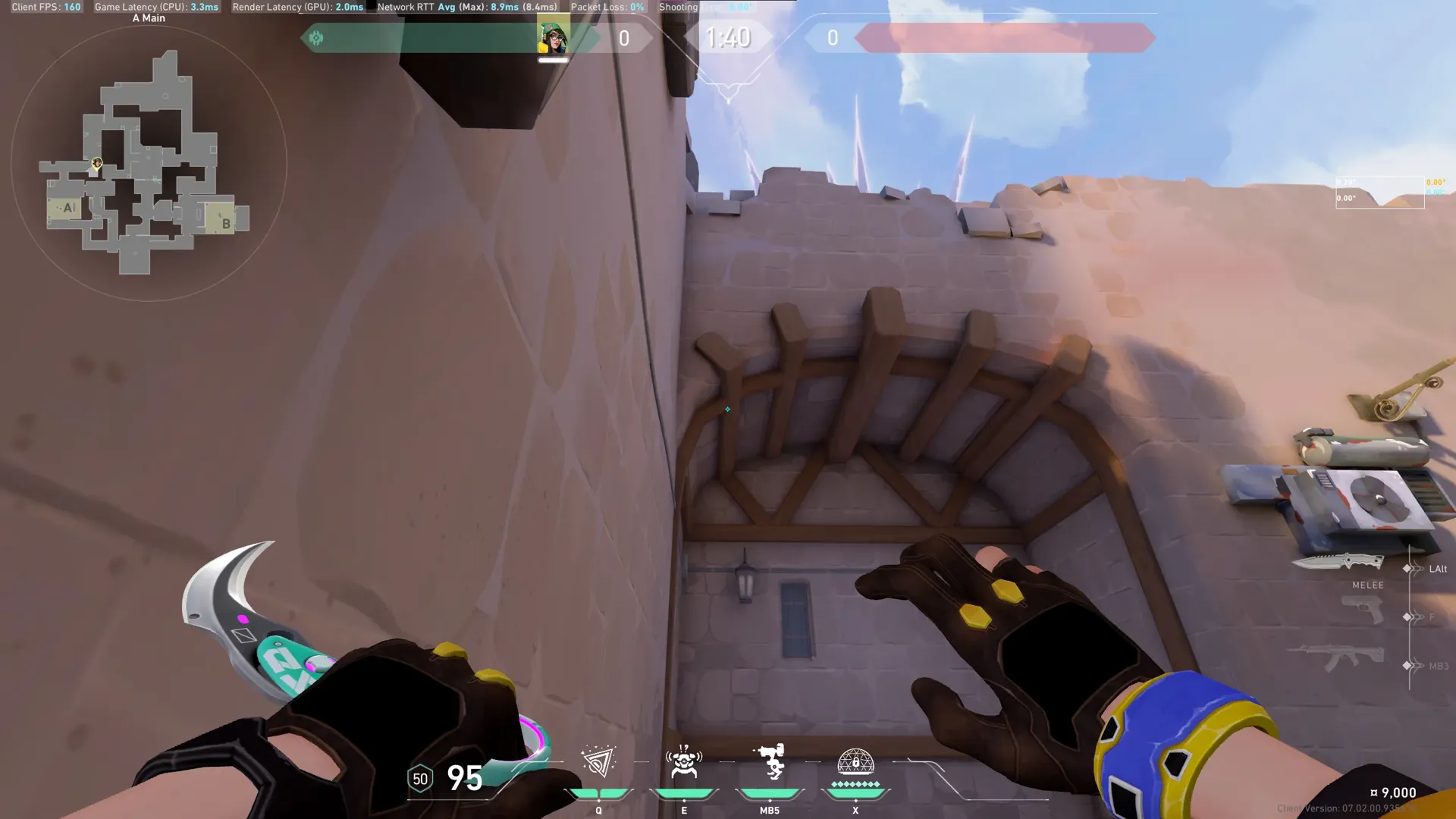 Killjoy Nanoswarm on Ascent Attack Site A — step 2 of 4: Aim — line up the shot