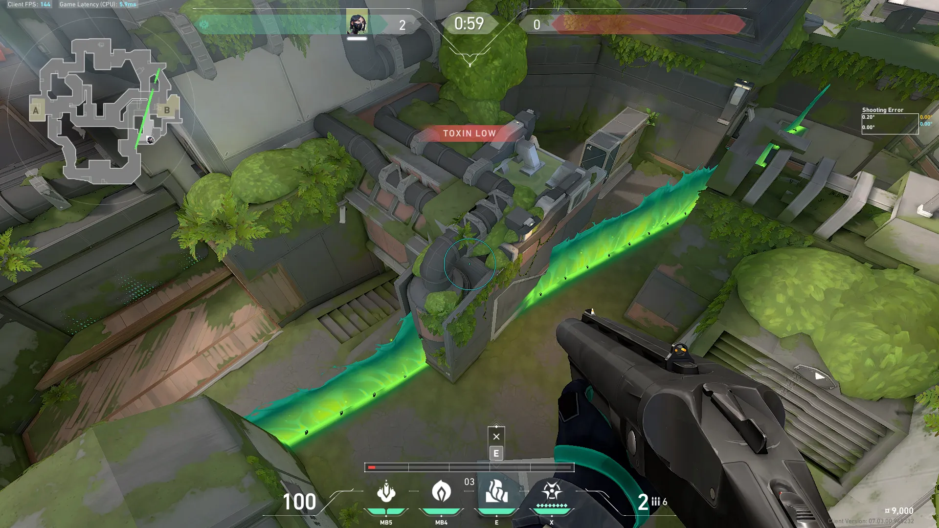 Viper Toxic Screen on Fracture Attack Site B — step 2 of 2: Result
