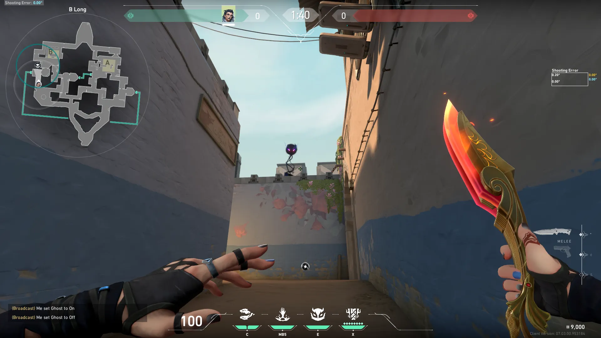 Fade Haunt on Bind Defense Site B — step 3 of 3: Result