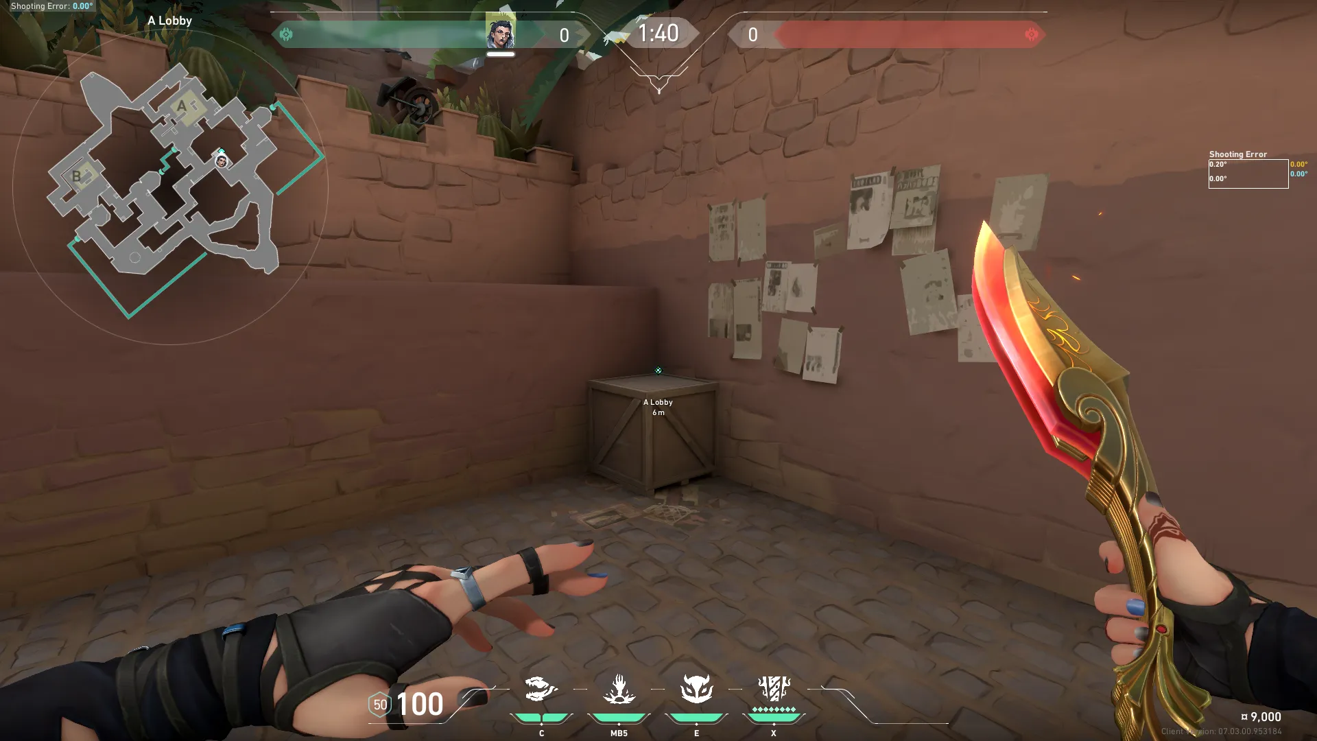 Fade Haunt on Bind Attack Site A — step 1 of 3: Position — where to stand