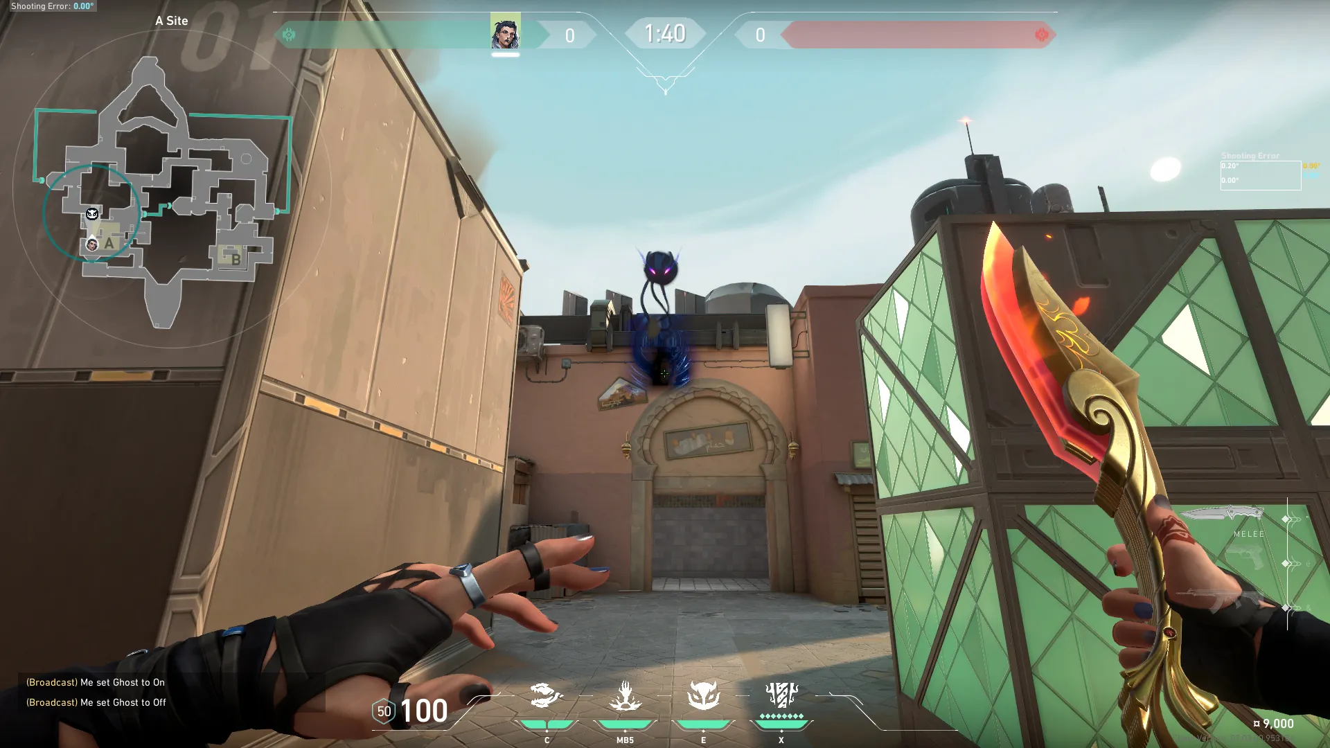 Fade Haunt on Bind Attack Site A — step 3 of 3: Result