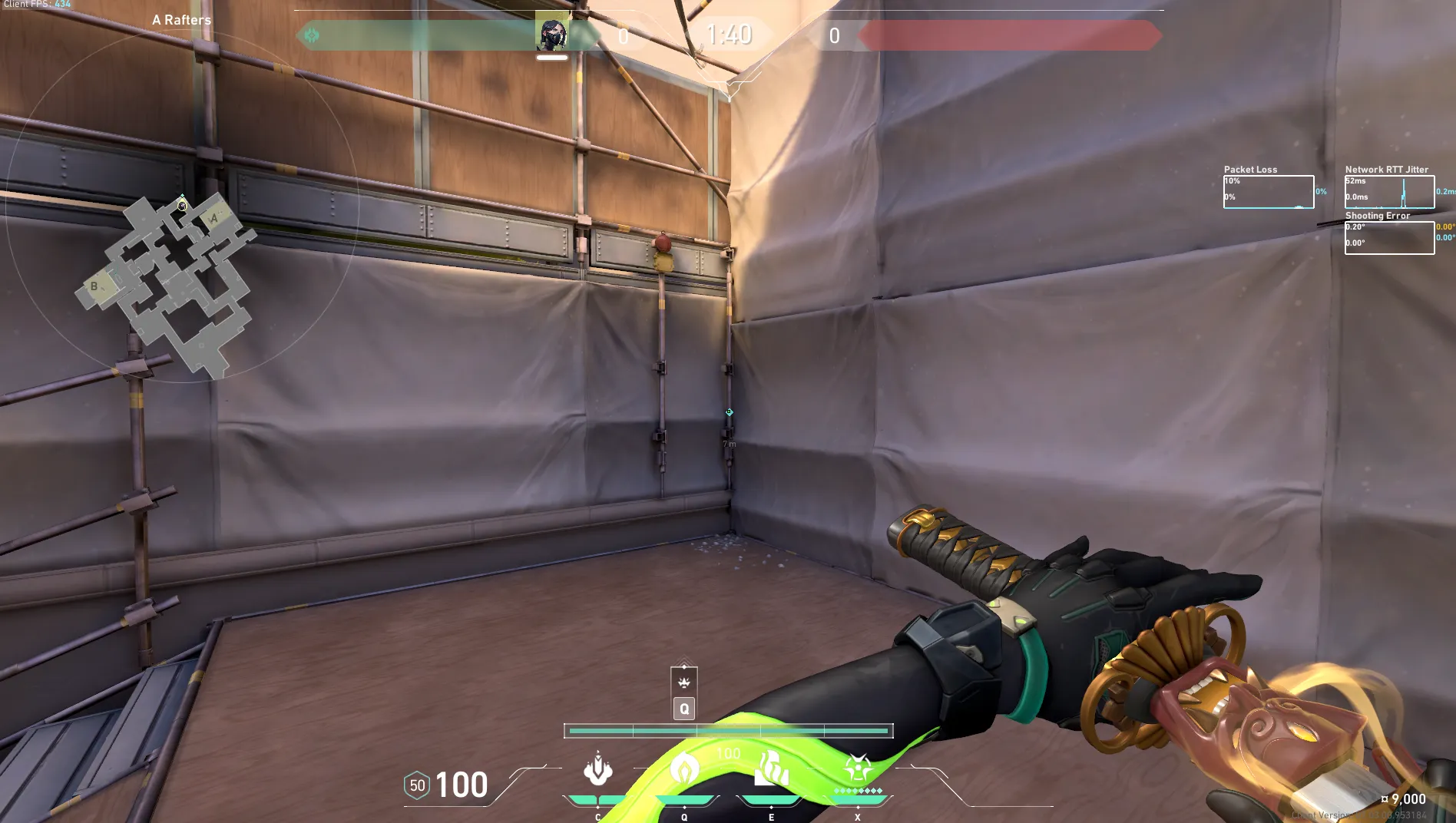 Heaven to Corner Gen Retake Molly — Viper lineup on Ascent