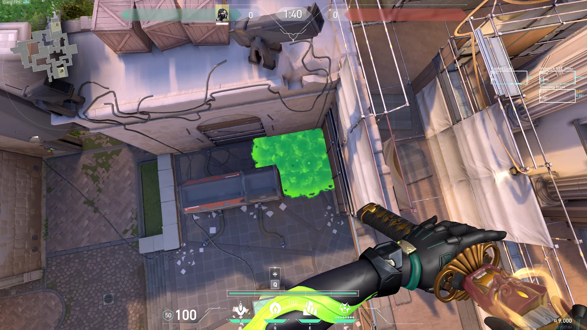 Viper Snake Bite on Ascent Defense Site A — step 3 of 3: Result