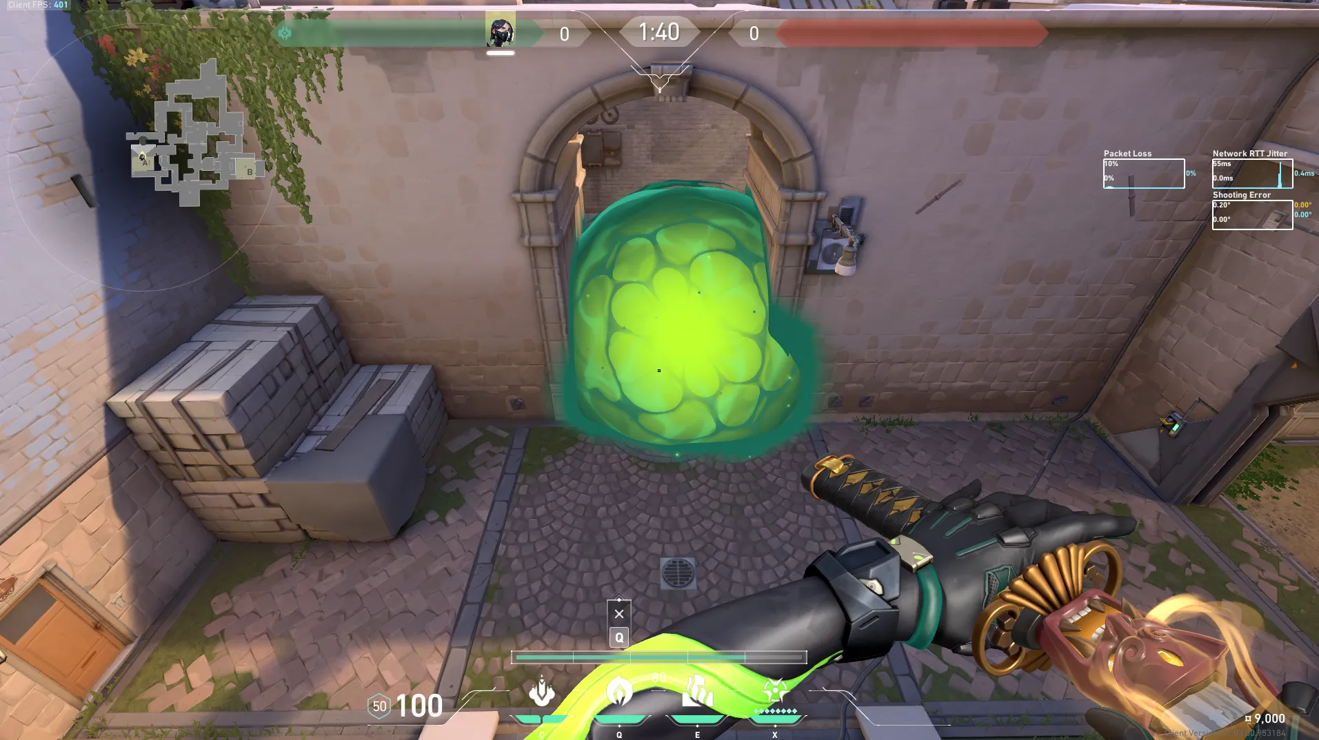 Viper Poison Cloud on Ascent Defense Site A — step 3 of 3: Result