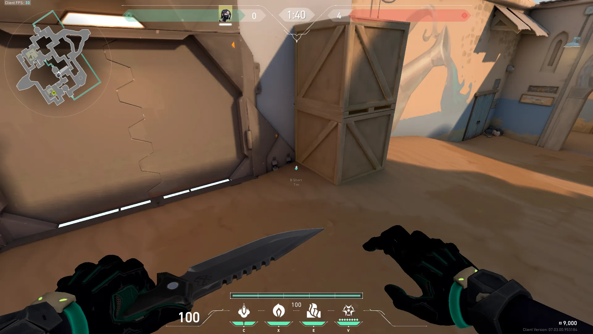 Viper Snake Bite on Bind Attack Site B — step 2 of 4: Aim — line up the shot