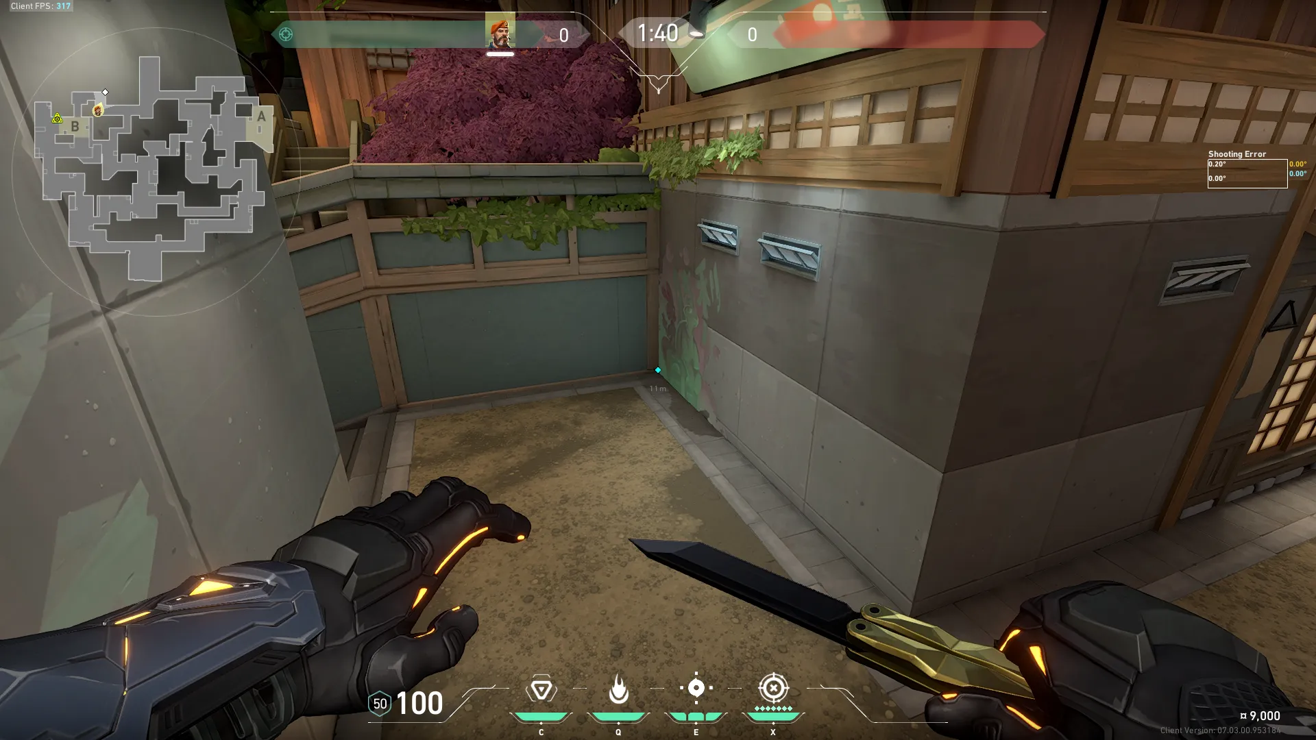 Brimstone Incendiary on Split Attack Site B — step 1 of 3: Position — where to stand