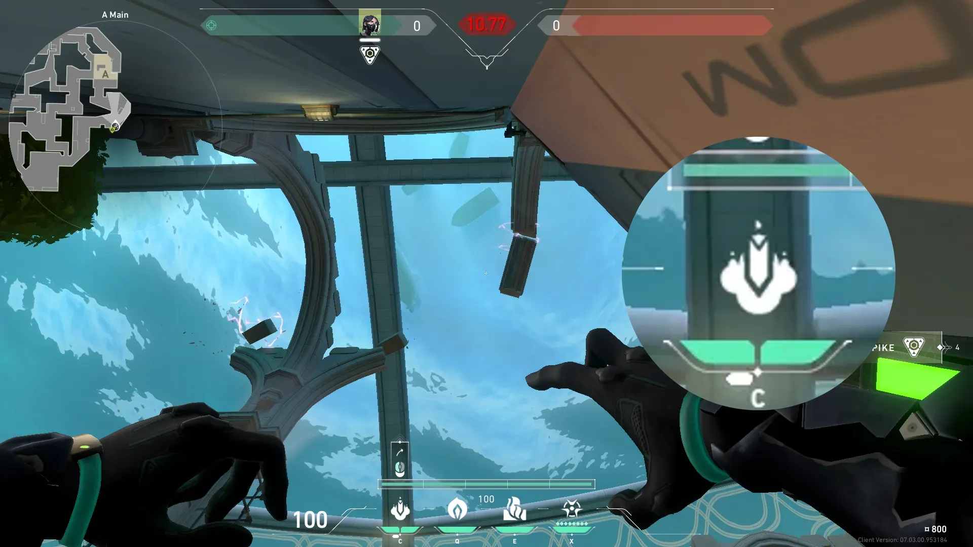 Viper Snake Bite on Pearl Attack Site A — step 2 of 3: Aim — line up the shot