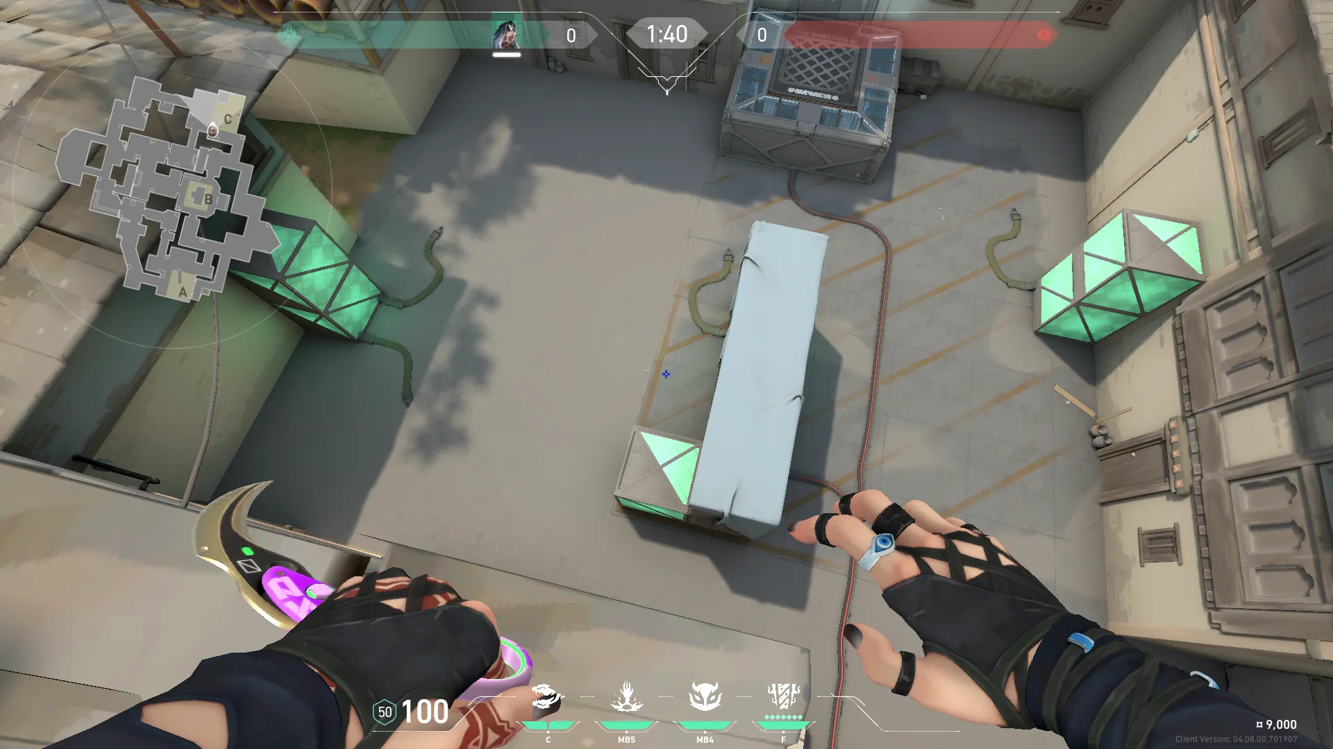 Fade Haunt on Haven Defense Site C — step 3 of 3: Result