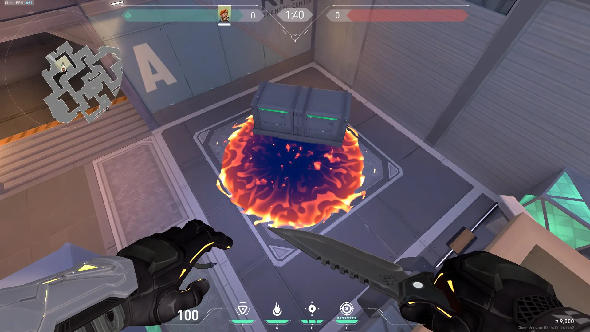 Brimstone Incendiary on Sunset Defense Site A — step 3 of 3: Result