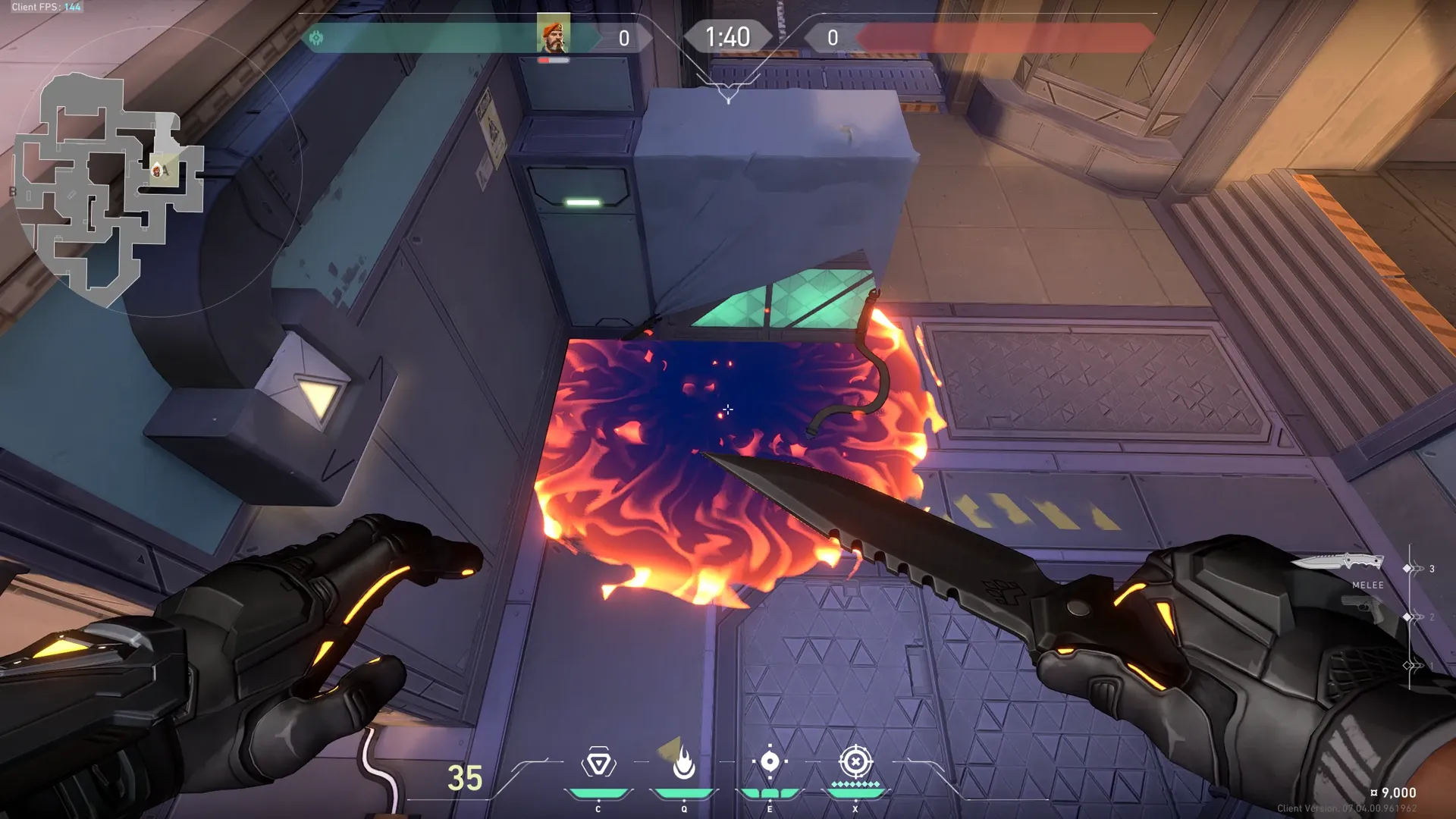 Brimstone Incendiary on Sunset Defense Site A — step 3 of 3: Result