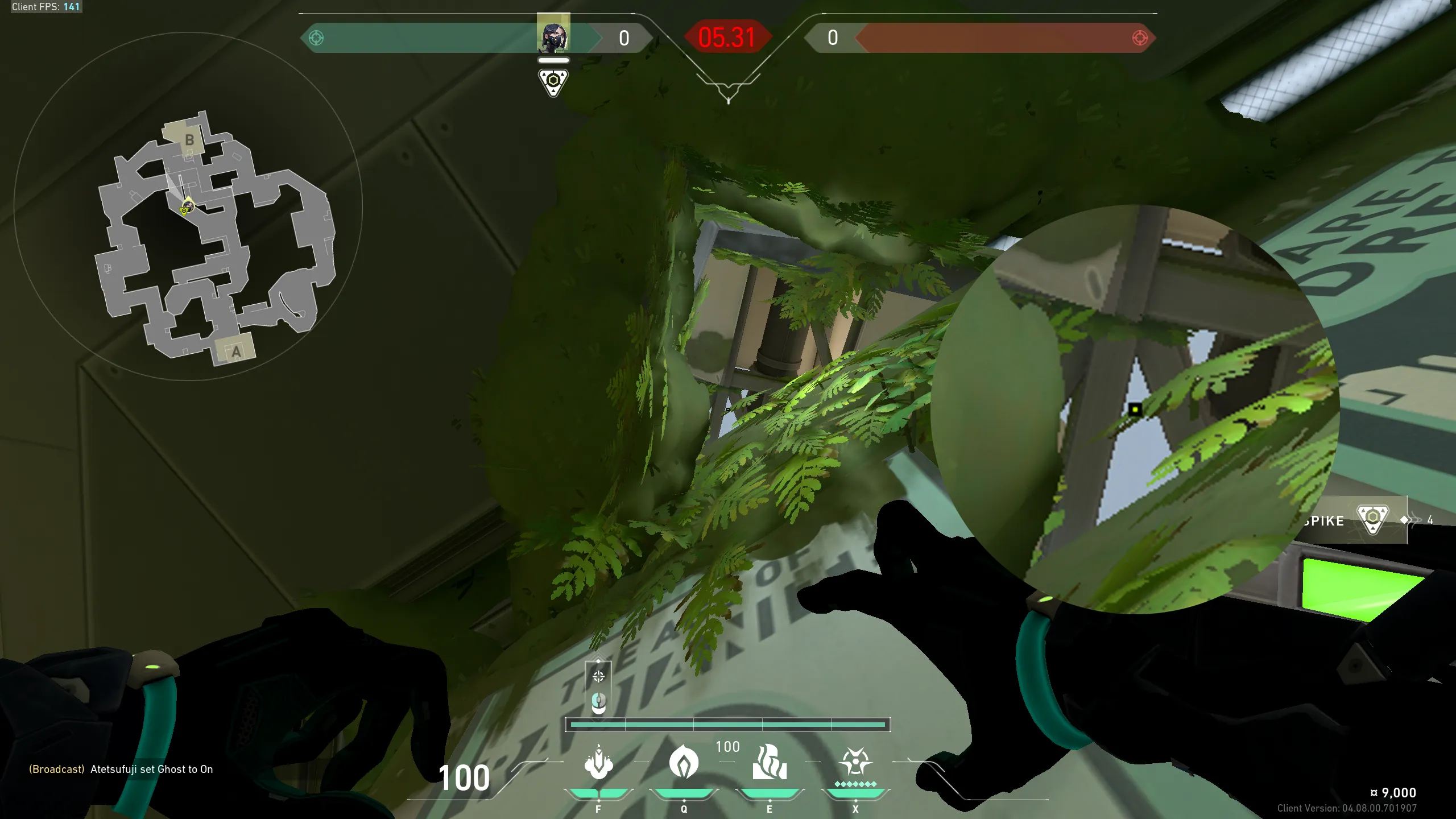 Viper Snake Bite on Fracture Defense Site B — step 2 of 3: Aim — line up the shot