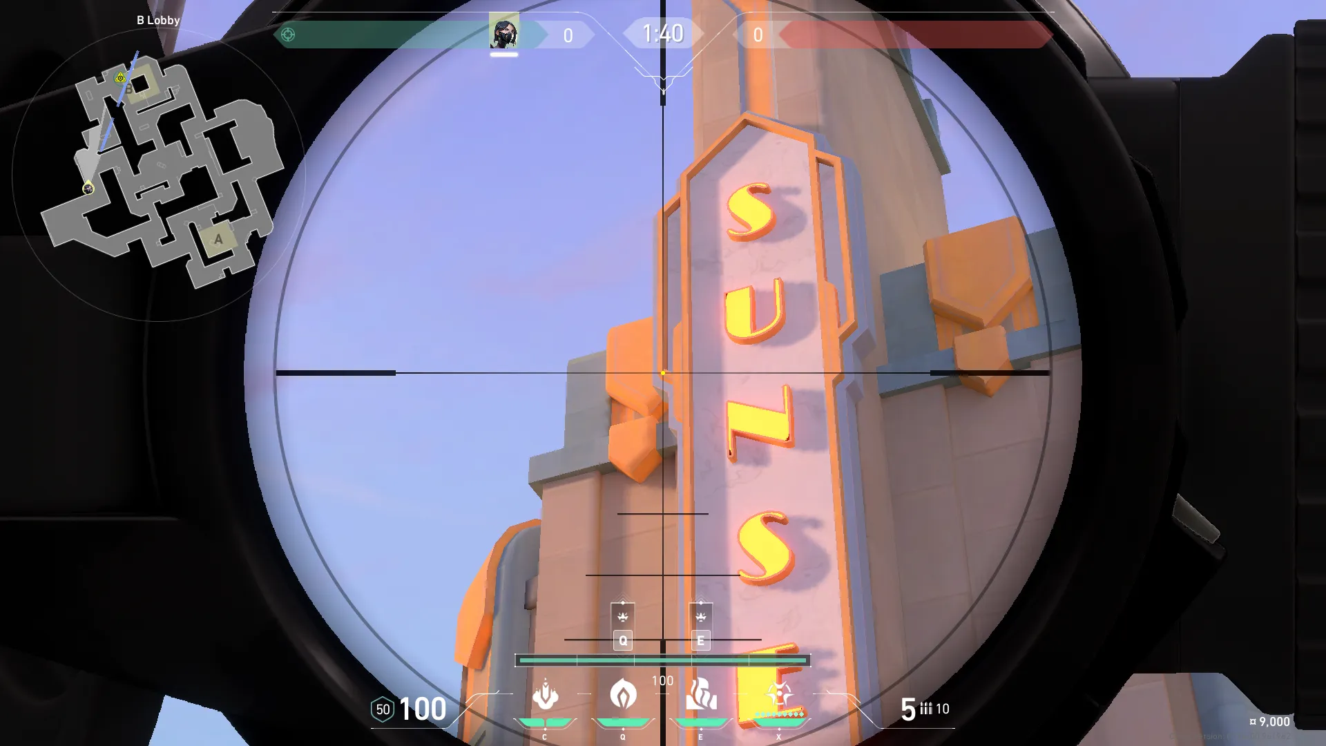 Viper Snake Bite on Sunset Attack Site B — step 2 of 4: Aim — line up the shot