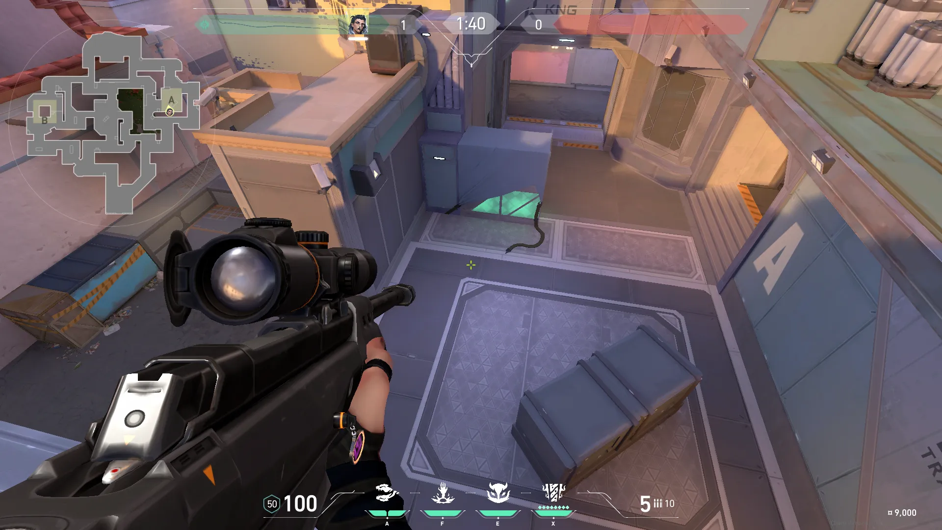 Fade Haunt on Sunset Attack Site A — step 5 of 5: Result