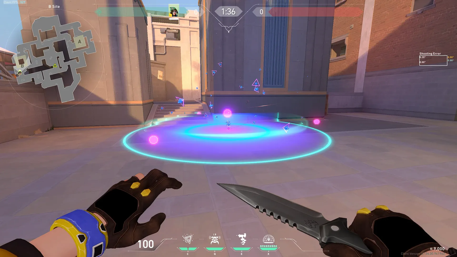Killjoy Nanoswarm on Sunset Attack Site B — step 4 of 4: Result