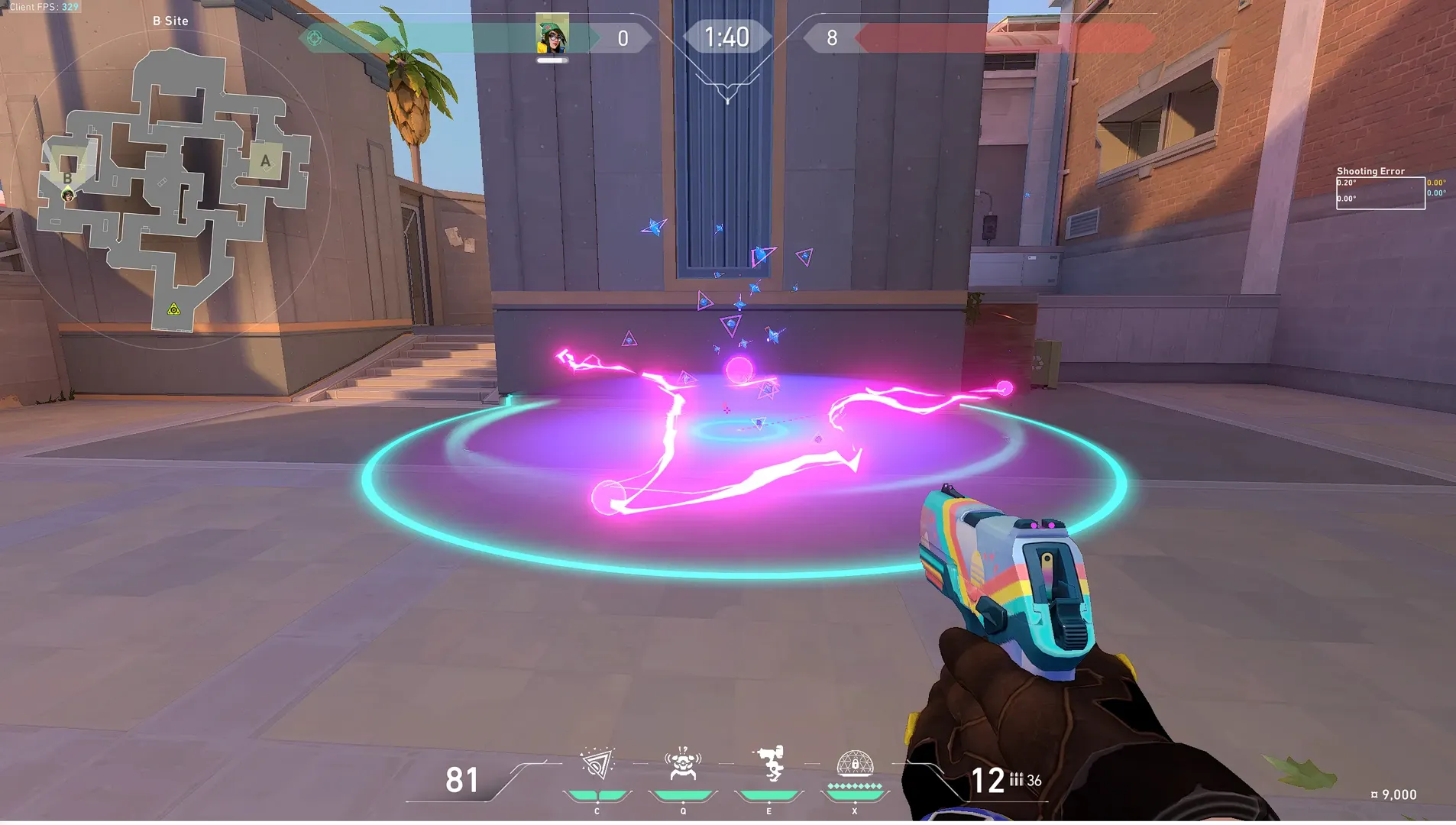 Killjoy Nanoswarm on Sunset Attack Site B — step 4 of 4: Result