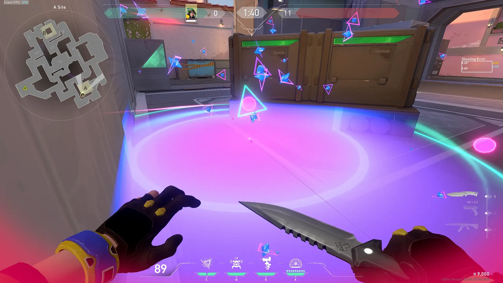 Killjoy Nanoswarm on Sunset Attack Site A — step 4 of 4: Result