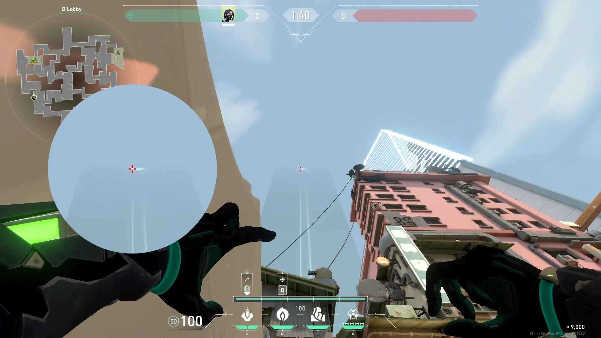Viper Snake Bite on Split Attack Site B — step 4 of 5: Aim — line up the shot