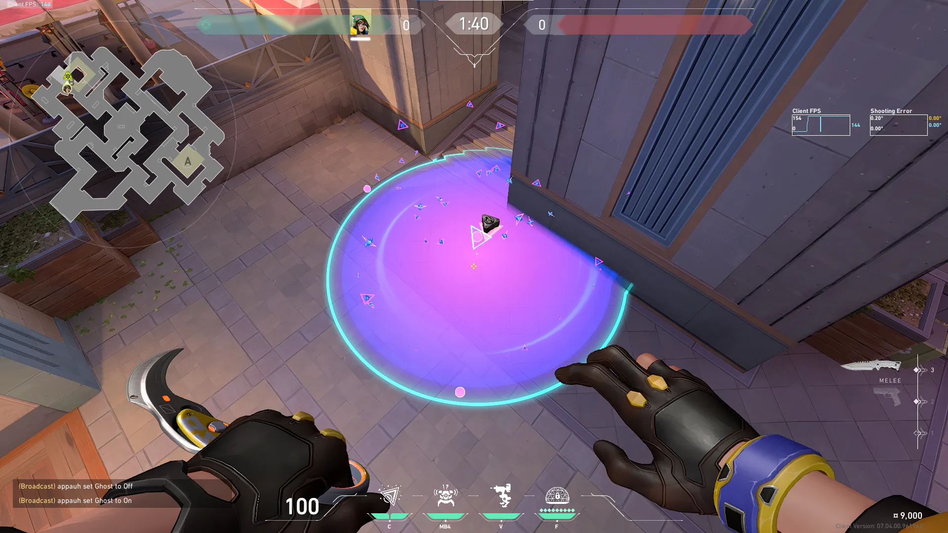 Killjoy Nanoswarm on Sunset Attack Site B — step 3 of 3: Result