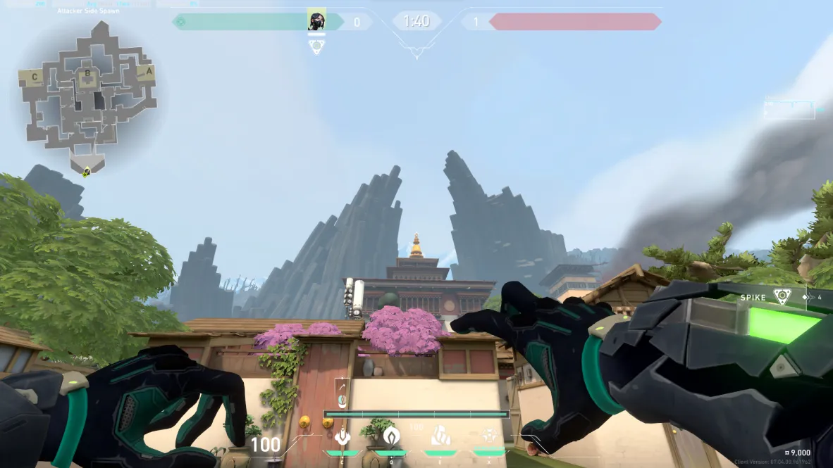 Viper Snake Bite on Haven Attack Site B — step 2 of 3: Aim — line up the shot