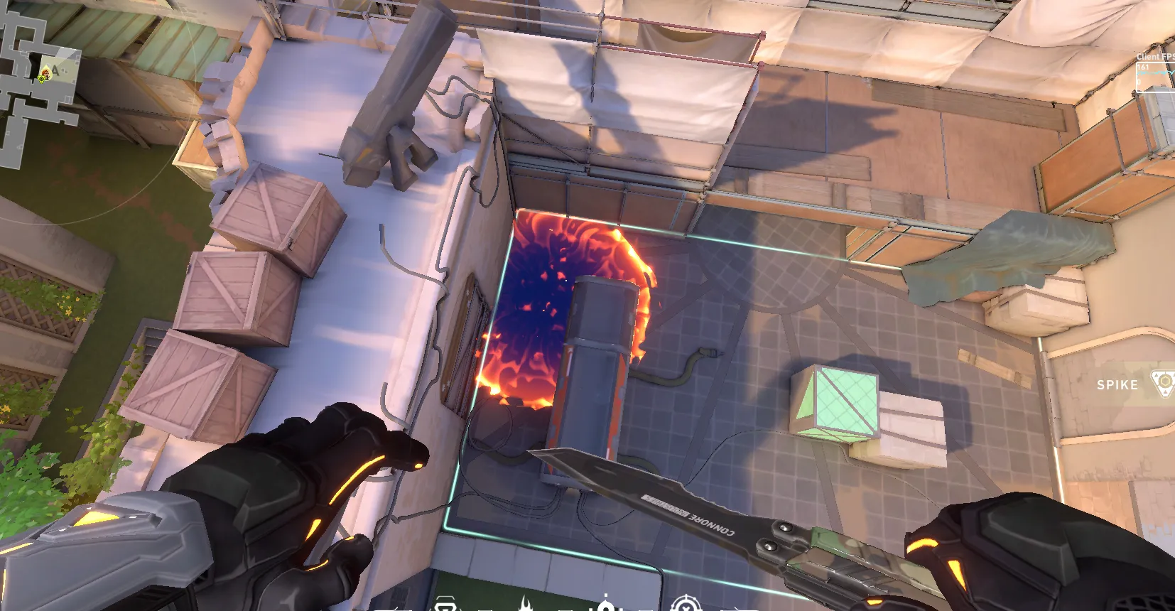 Brimstone Incendiary on Ascent Defense Site A — step 3 of 3: Result