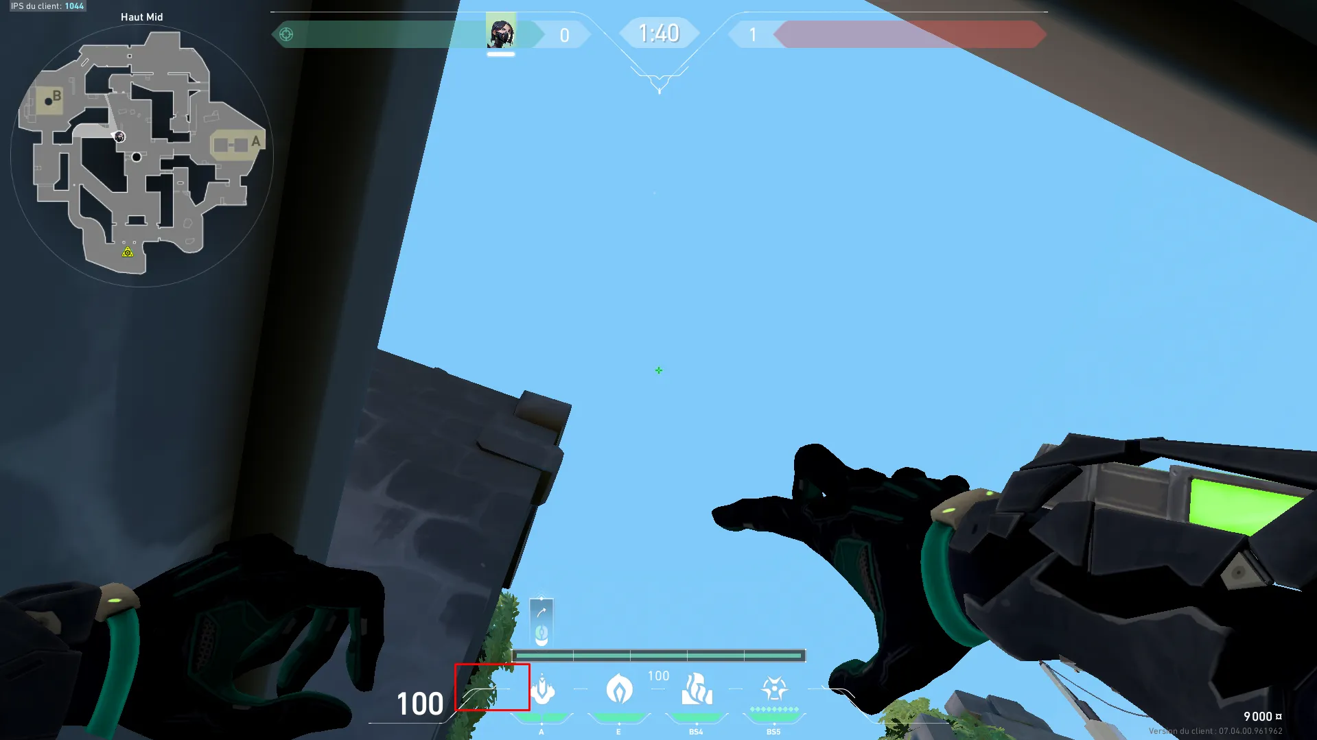 Viper Snake Bite on Breeze Attack Site B — step 2 of 3: Aim — line up the shot