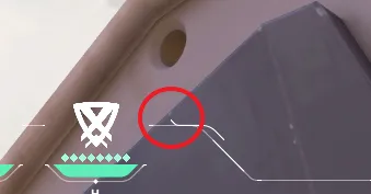 KAY/O Frag_Ment on Ascent Defense Site A — step 3 of 4: Aim — line up the shot