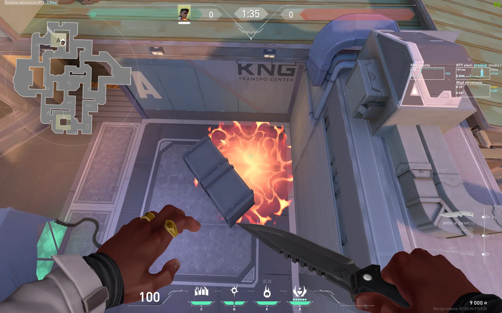 Phoenix Hot Hands on Sunset Attack Site A — step 3 of 3: Result