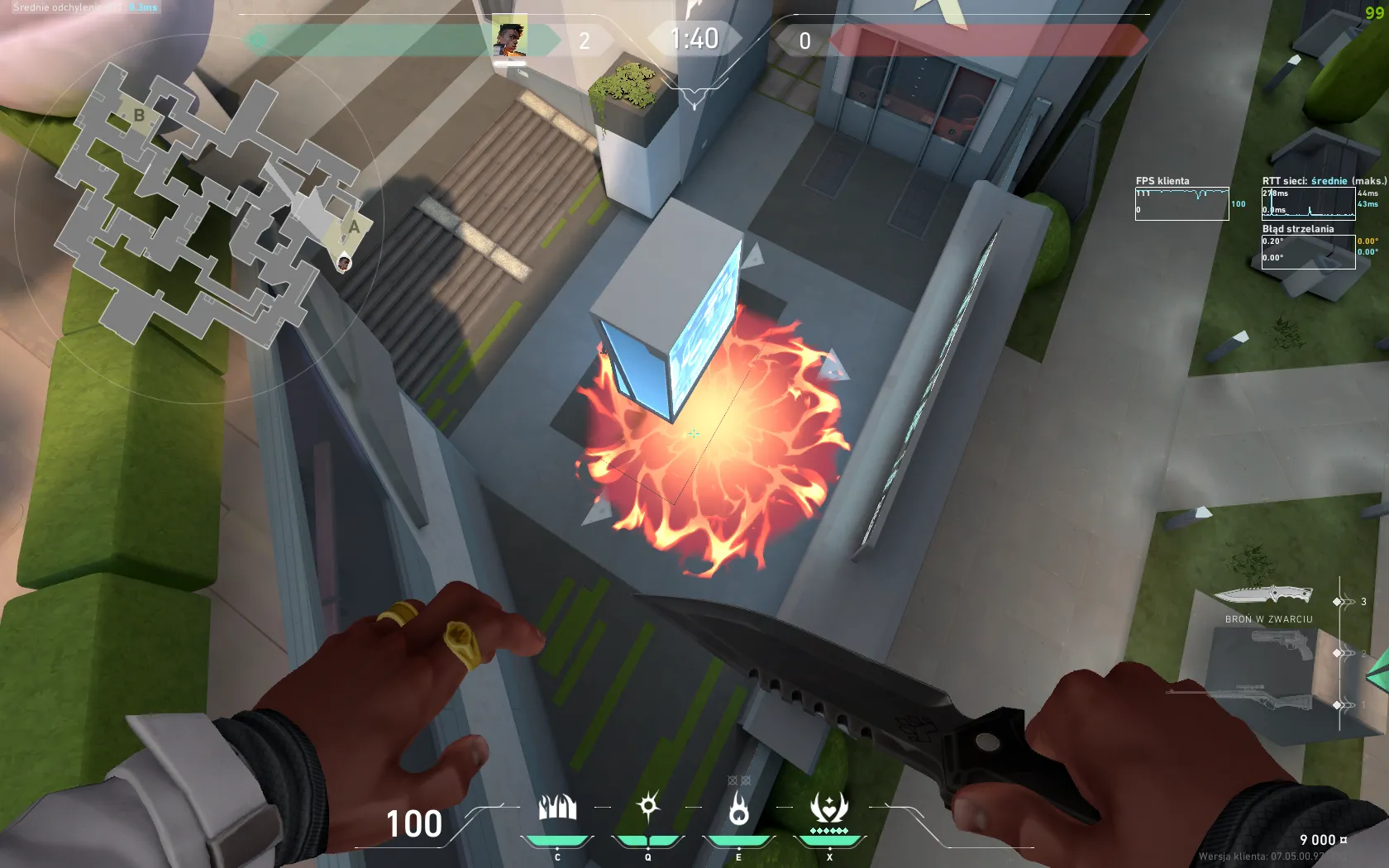 Phoenix Hot Hands on Split Attack Site A — step 3 of 3: Result