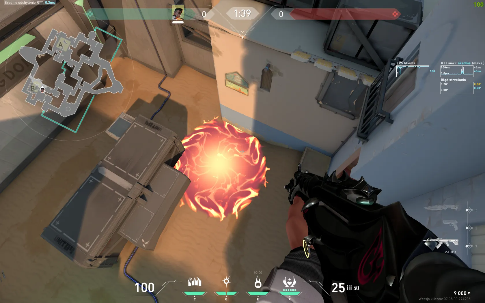 Phoenix Hot Hands on Bind Attack Site B — step 3 of 3: Result