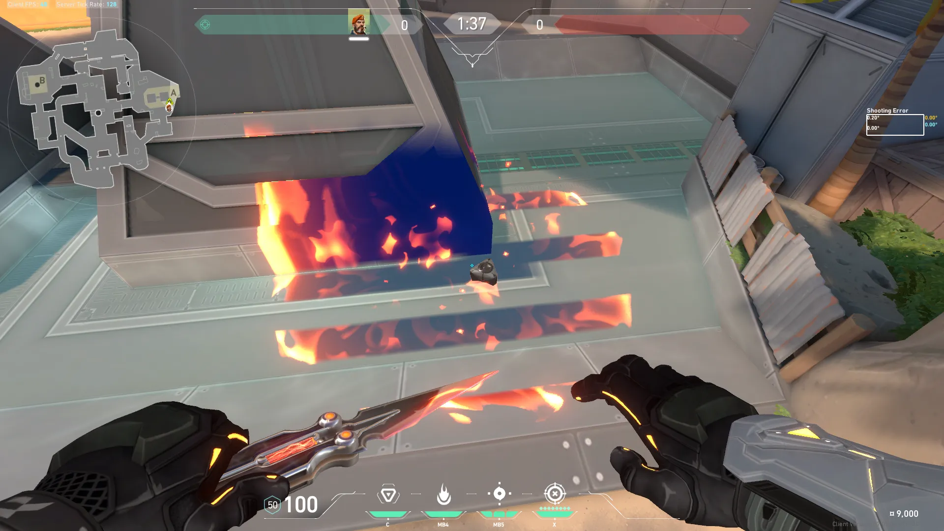 Brimstone Incendiary on Breeze Defense Site A — step 4 of 4: Result