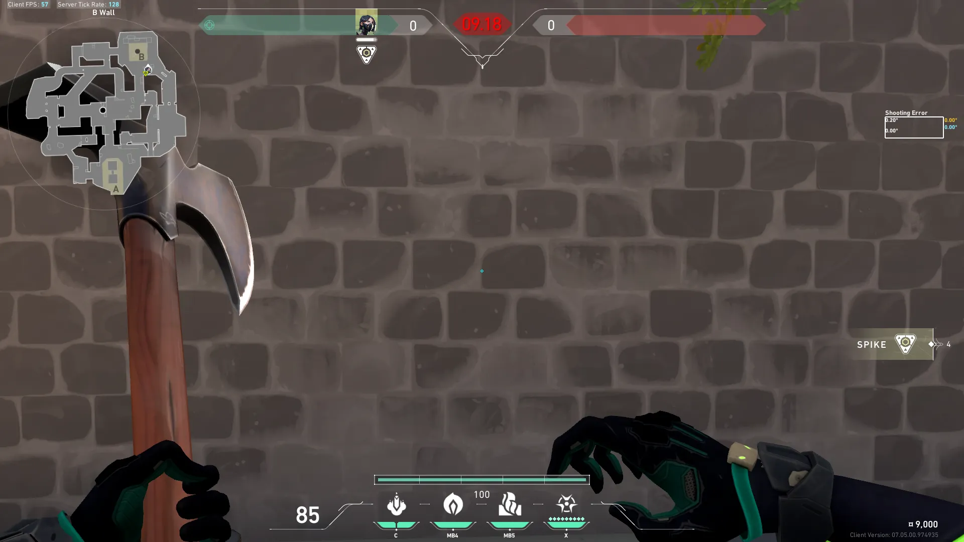 Viper Snake Bite on Breeze Defense Site B — step 1 of 3: Position — where to stand
