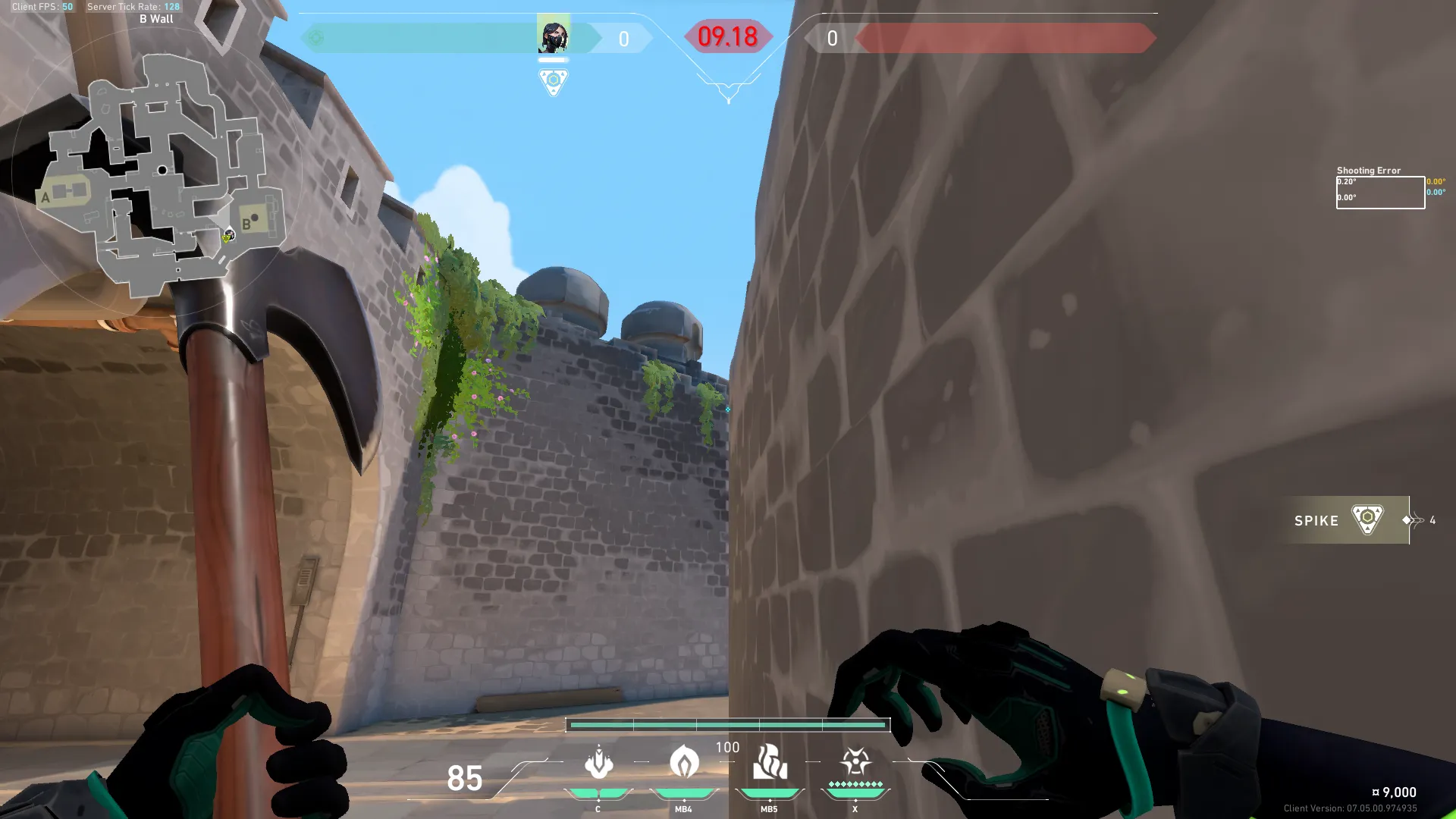 Viper Snake Bite on Breeze Defense Site B — step 2 of 3: Aim — line up the shot