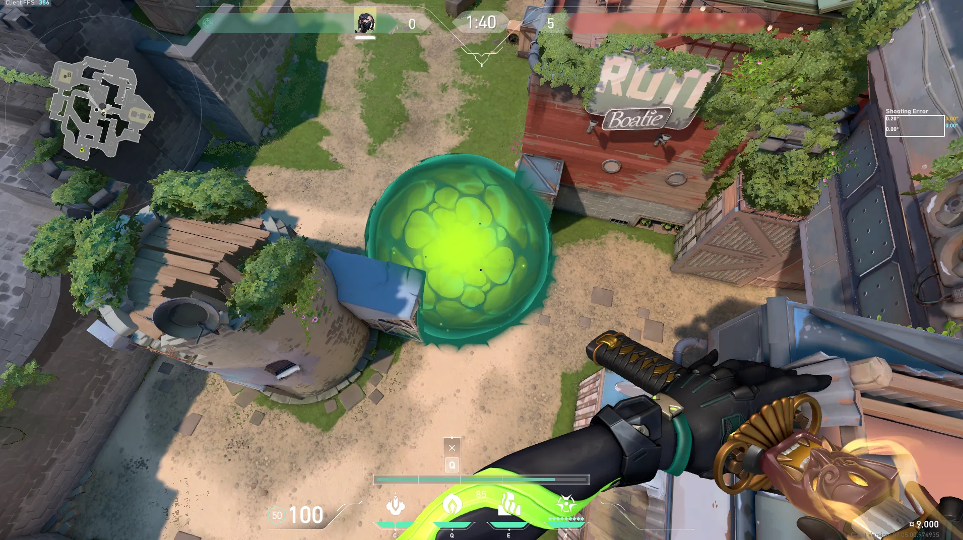 Viper Poison Cloud on Breeze Attack Mid — step 4 of 4: Result