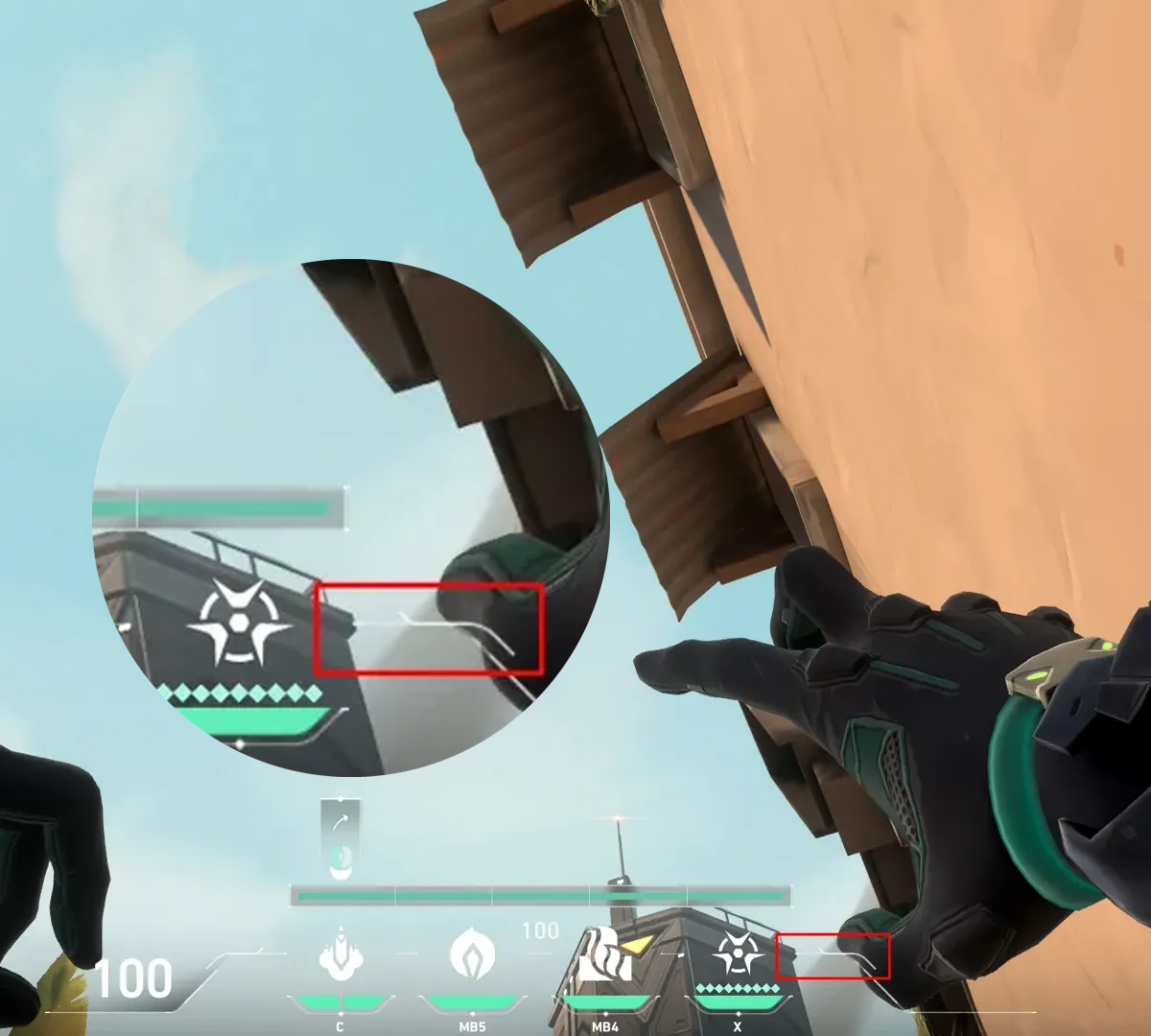 Viper Snake Bite on Bind Attack Site A — step 2 of 3: Aim — line up the shot
