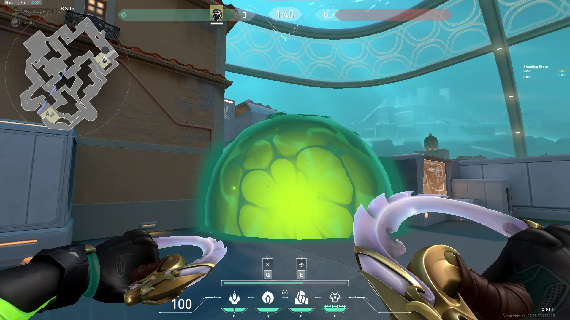 Viper Poison Cloud on Pearl Defense Site B — step 3 of 3: Result