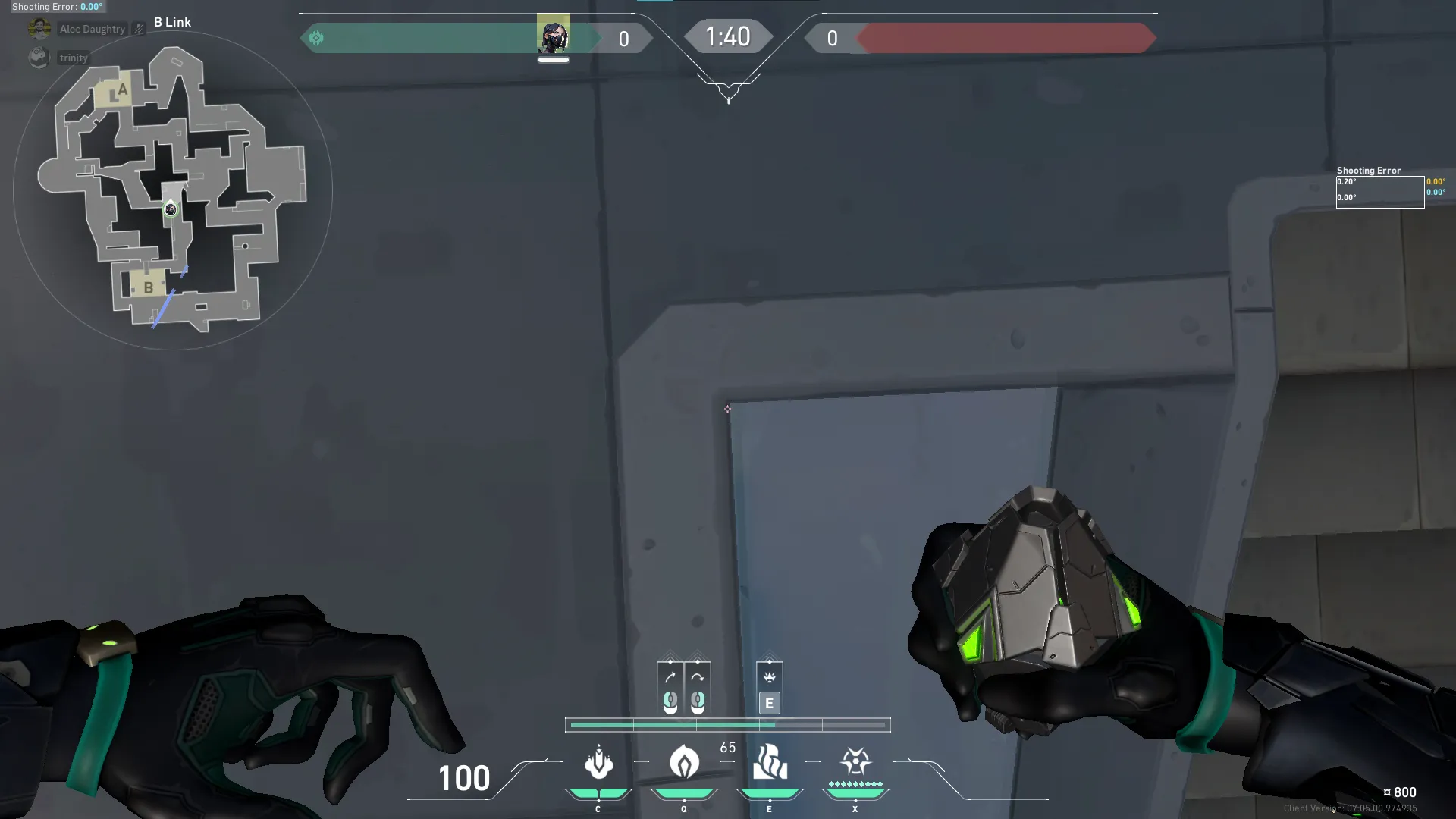 Viper Poison Cloud on Pearl Defense Site A — step 2 of 4: Aim — line up the shot