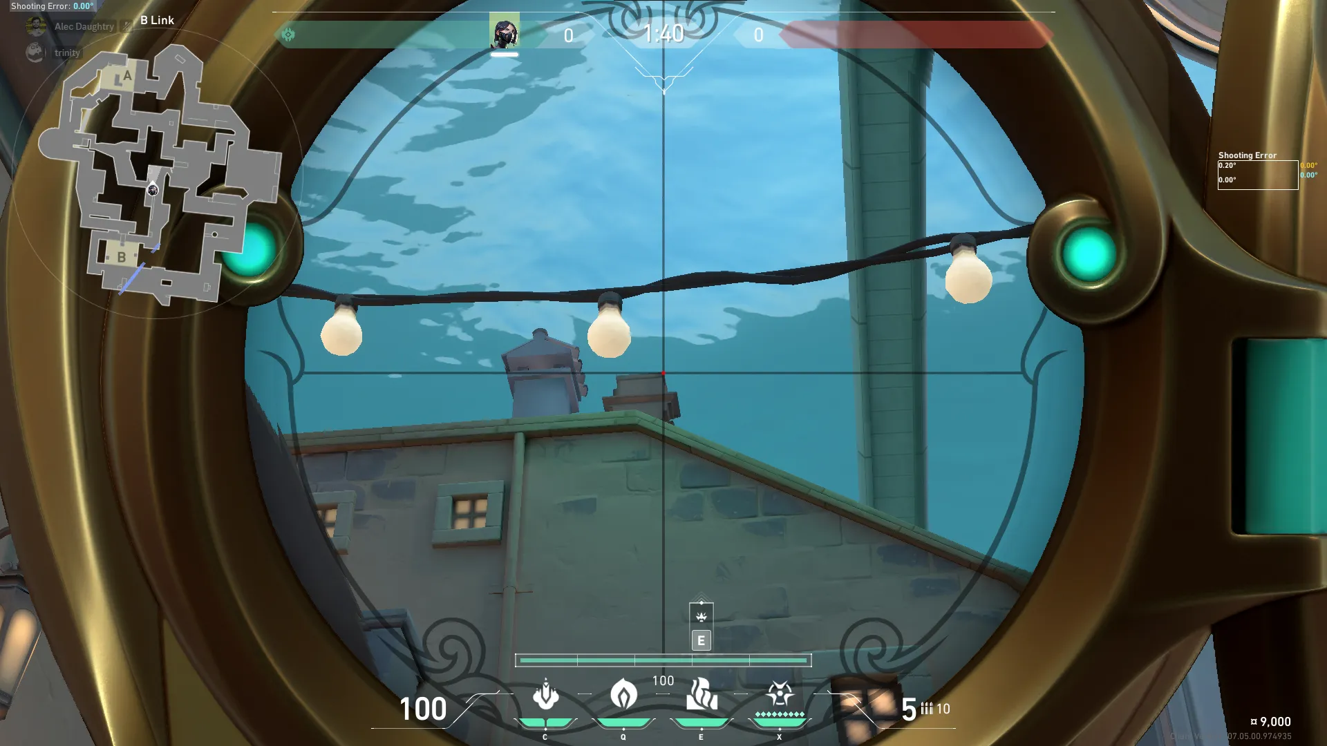 Viper Poison Cloud on Pearl Defense Site A — step 3 of 4: Aim — line up the shot