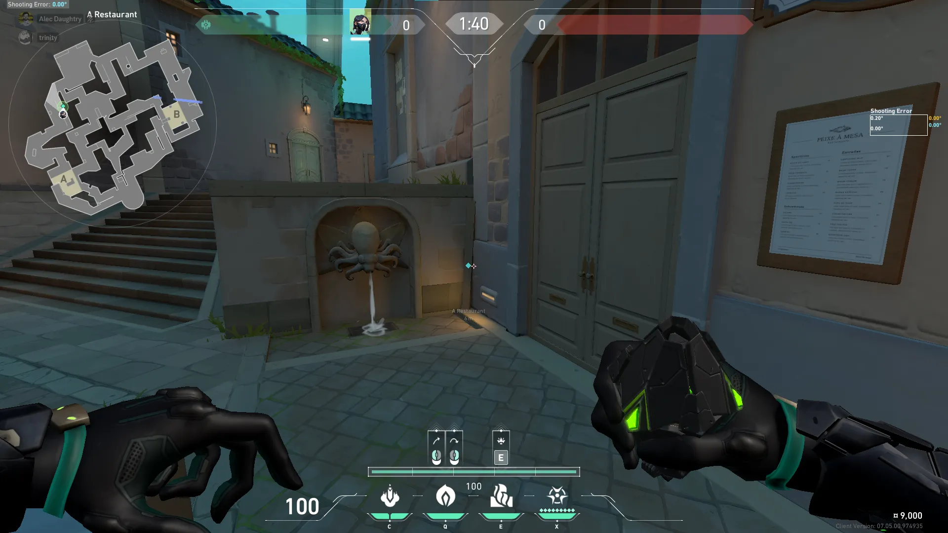 Viper Poison Cloud on Pearl Attack Site A — step 1 of 3: Position — where to stand