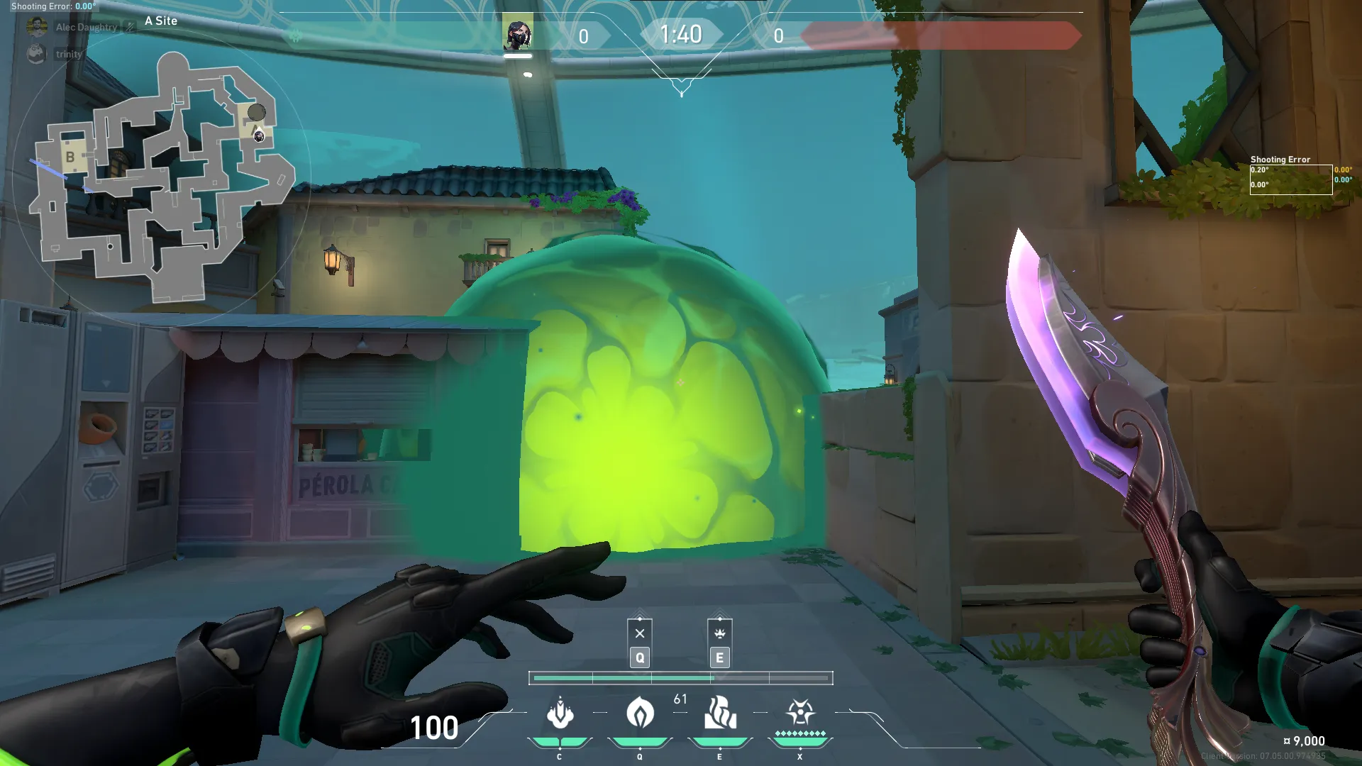 Viper Poison Cloud on Pearl Attack Site A — step 3 of 3: Result