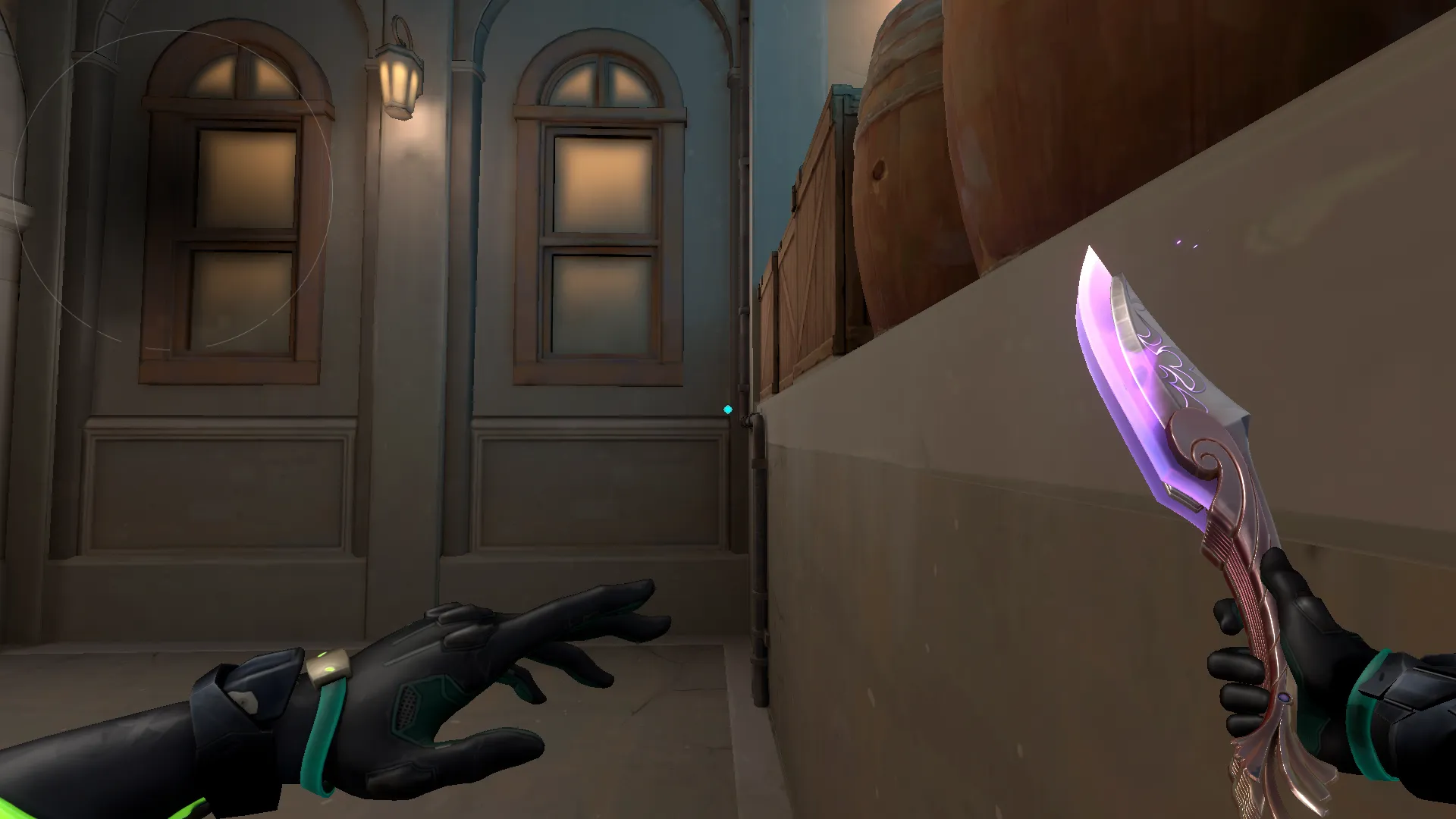 Viper Toxic Screen on Pearl Attack Site B — step 1 of 3: Position — where to stand