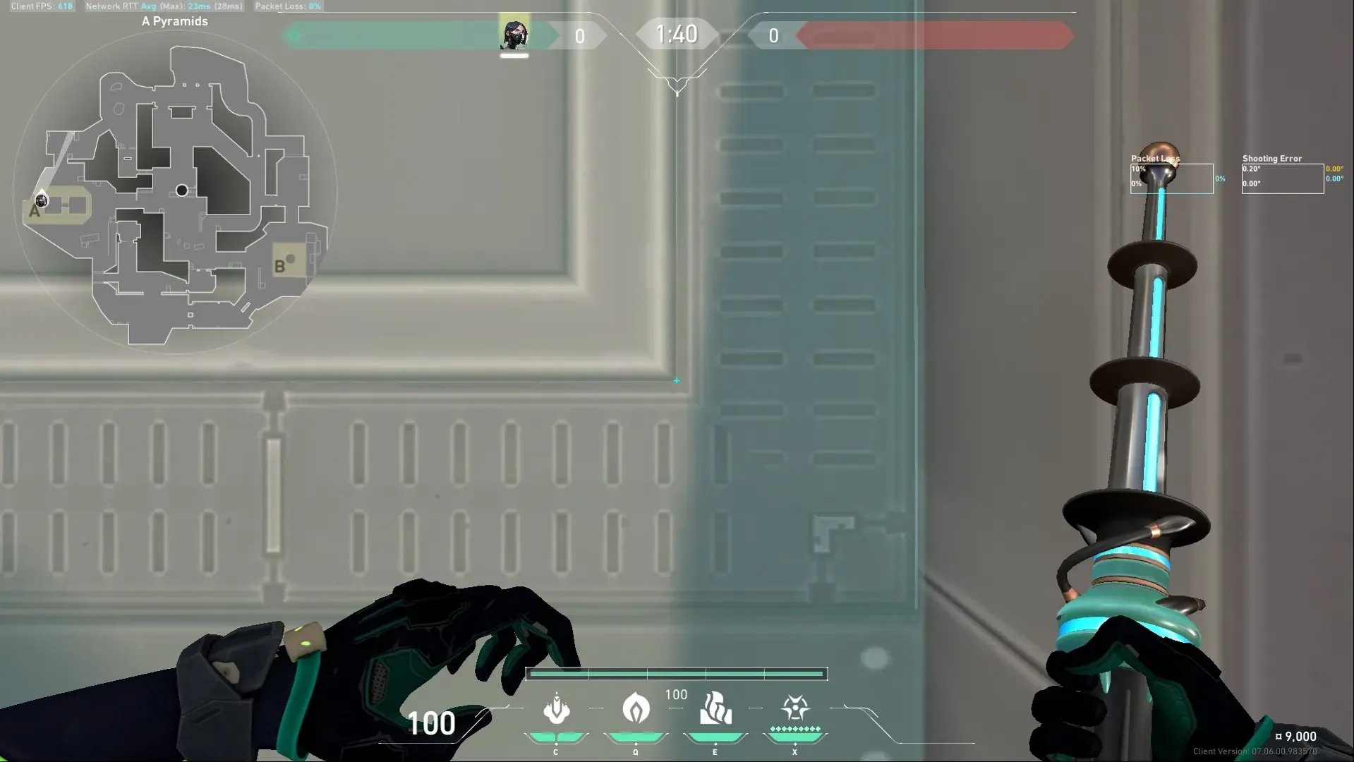 Viper Poison Cloud on Breeze Defense Site A — step 2 of 5: Aim — line up the shot