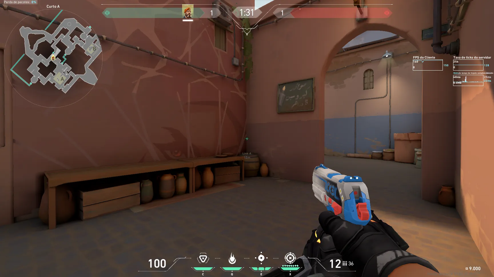 Brimstone Incendiary on Bind Attack Site A — step 1 of 4: Position — where to stand