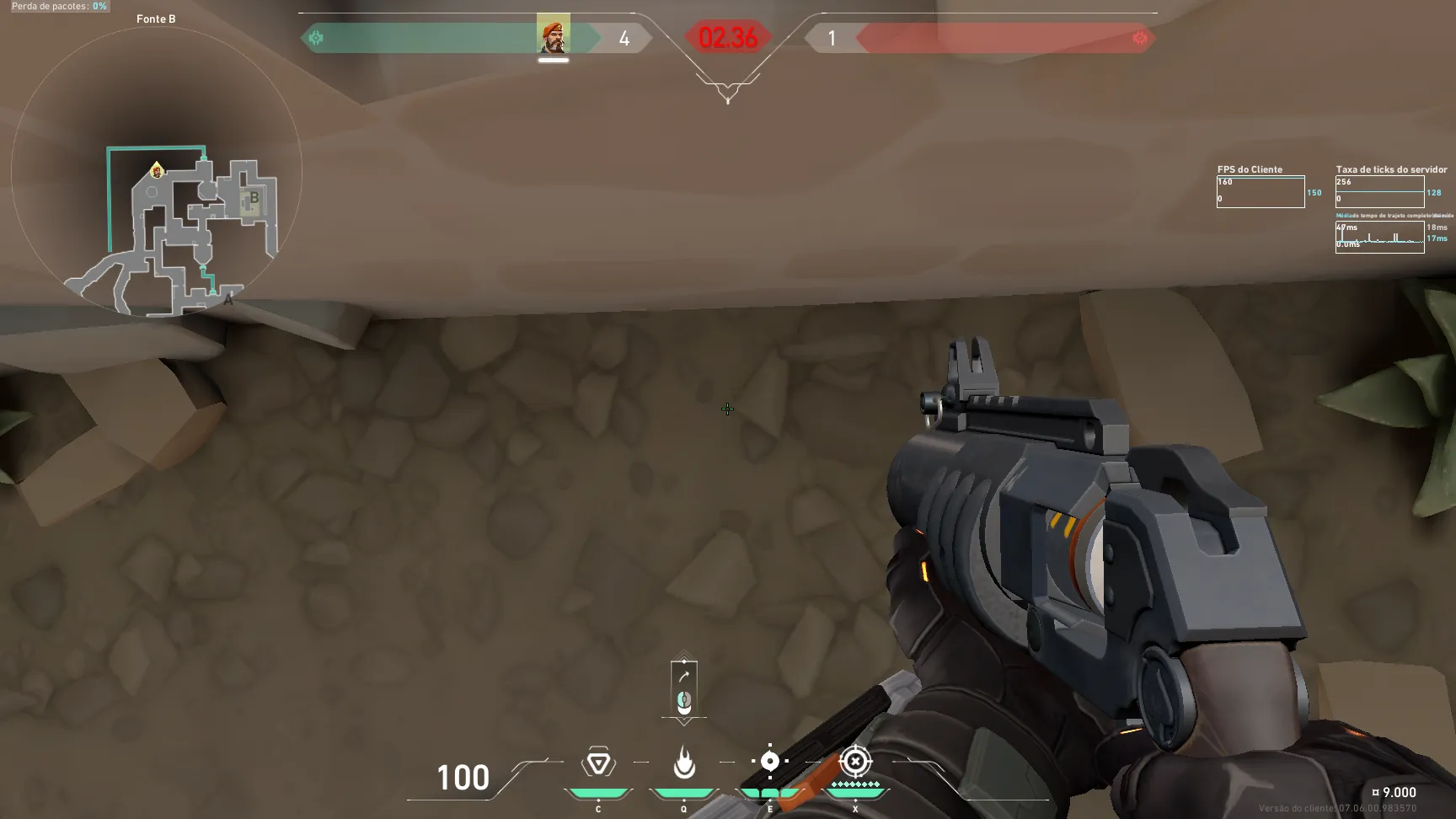 Brimstone Incendiary on Bind Attack Site B — step 1 of 3: Position — where to stand
