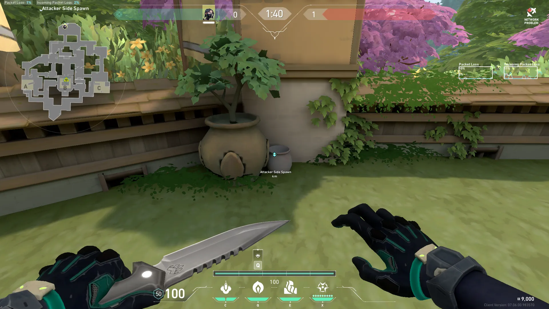 Viper Snake Bite on Haven Attack Site B — step 1 of 4: Position — where to stand