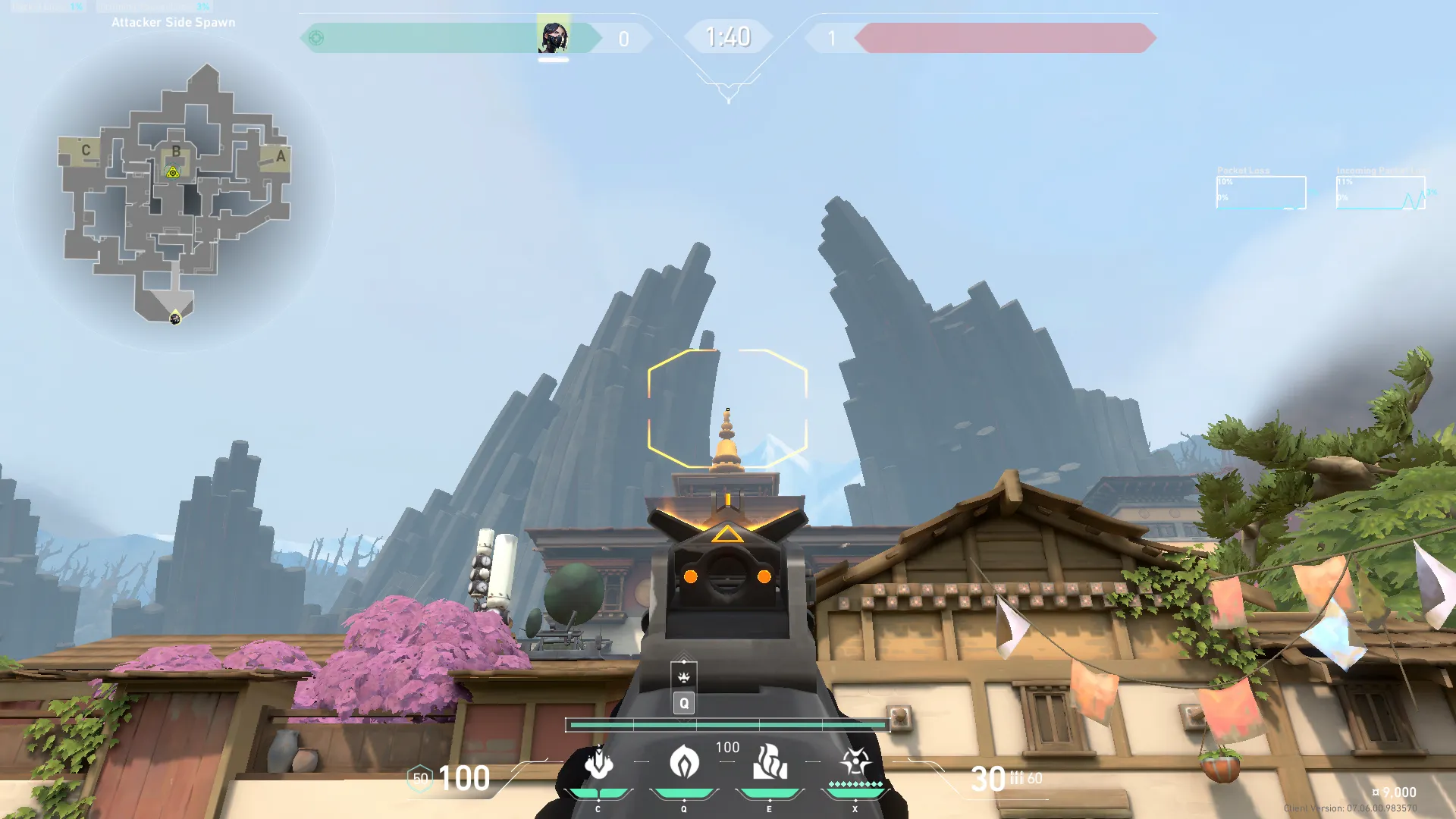 Viper Snake Bite on Haven Attack Site B — step 2 of 4: Aim — line up the shot